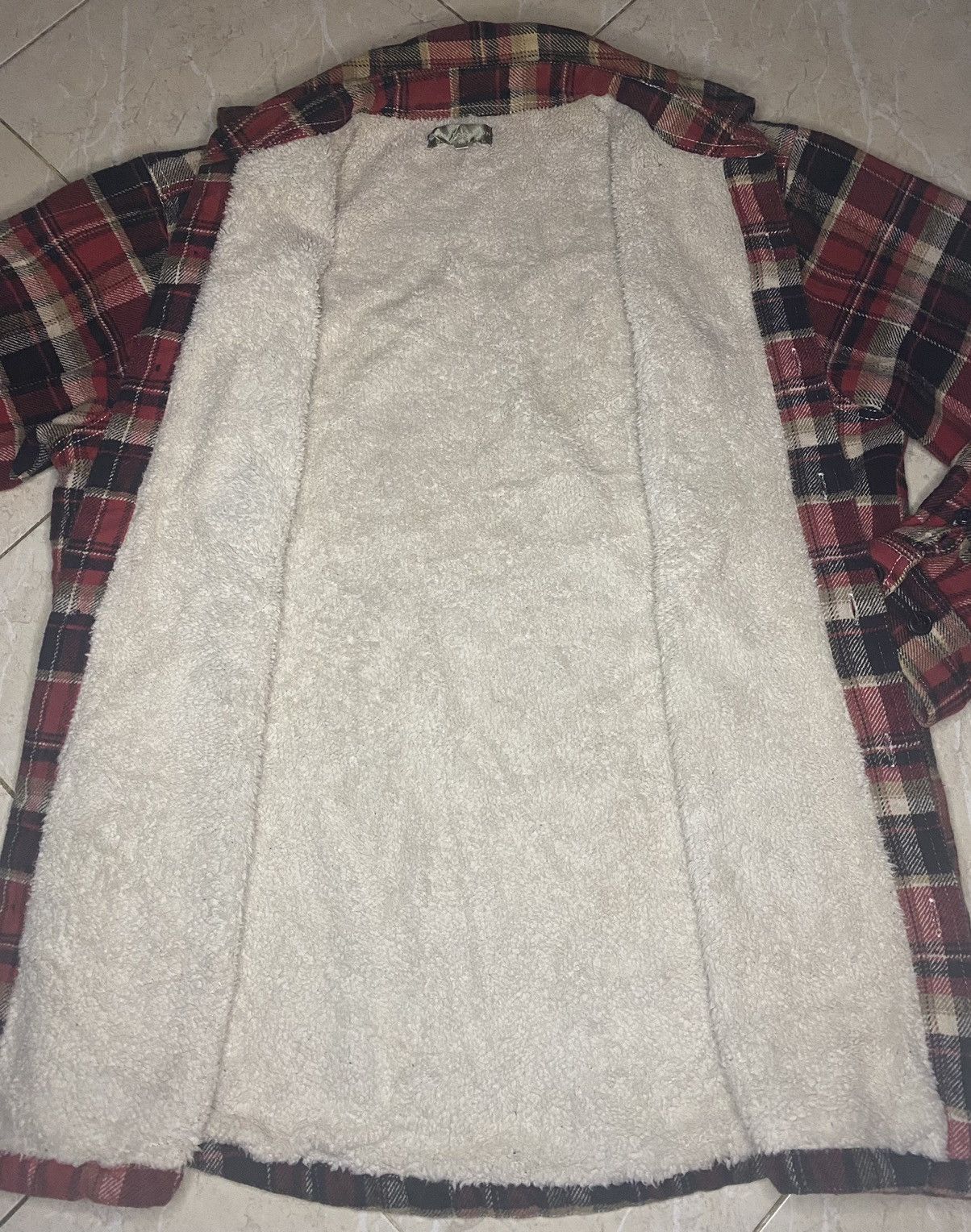 Flannel Japanese Restoration Flannel Fleece-Lined Button Up Shirt Size US L / EU 52-54 / 3 - 6 Thumbnail