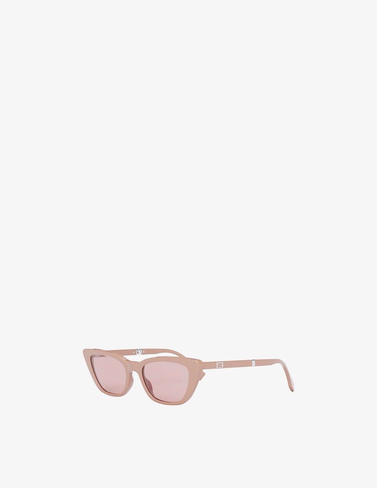 Fendi o1loc1c0824 Size: OS/ Baguette Sunglasses in Pink Size ONE SIZE - 1 Preview