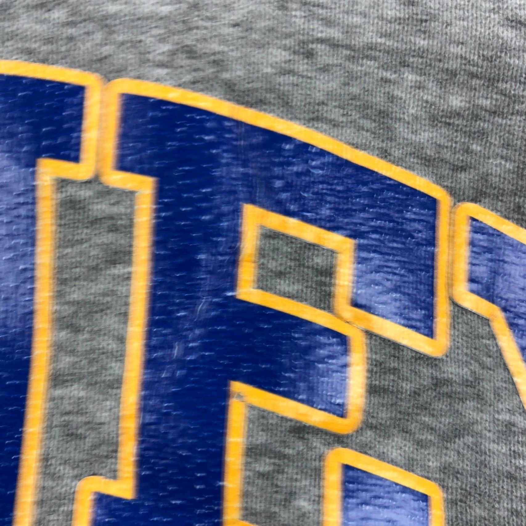 Russell Athletic VINTAGE Russell Athletics Hoodie Mens Large Gray Cotton Fleece Pullover Hooded Basketball Laney Highschool 90s Theme Boys Mens Size US L / EU 52-54 / 3 - 4 Thumbnail