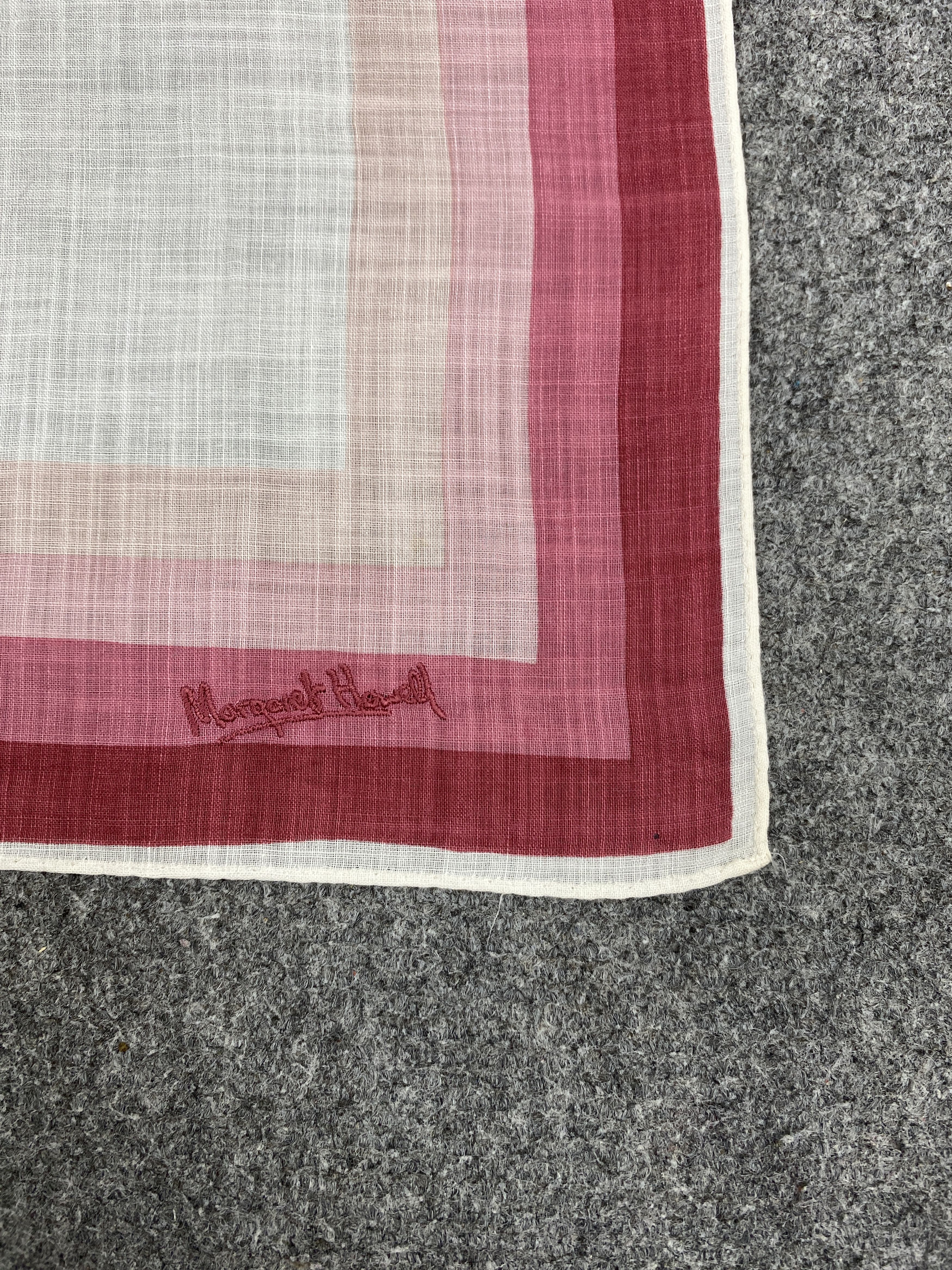 Margaret Howell × Vintage Margaret Howell Handkerchief / Neckerchief HKC0219 Size ONE SIZE - 5 Thumbnail