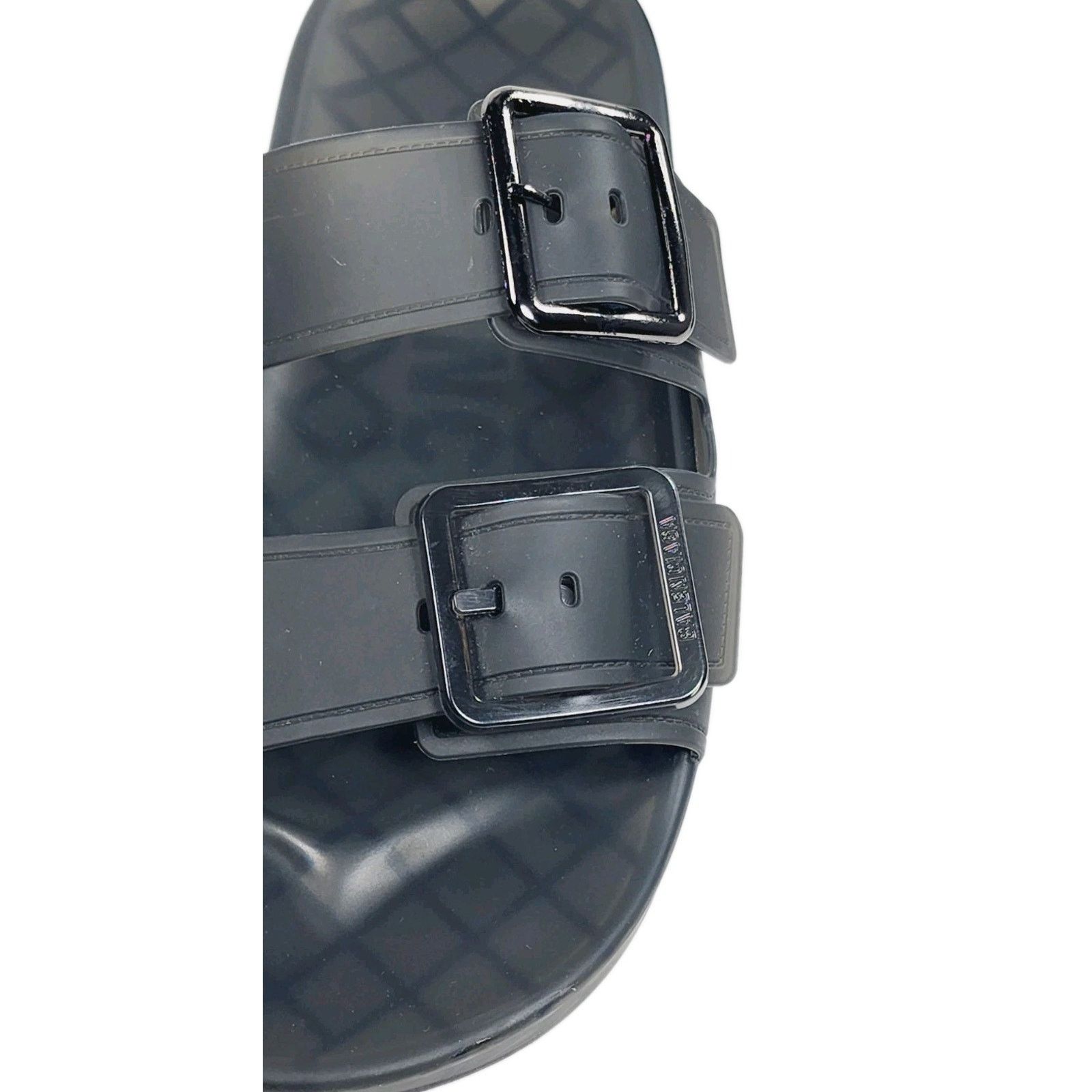 Balenciaga Balenciaga Mallorca Sandal Transparent US9 Black W2DZ1-1000 Size US 9 / IT 39 - 3 Thumbnail