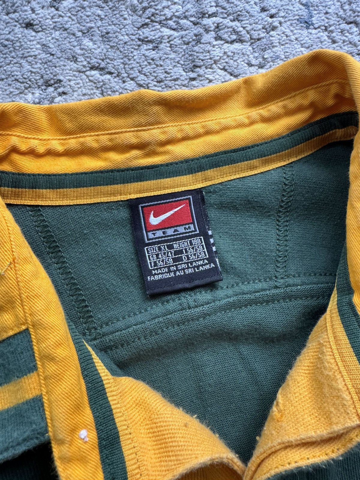 Nike Nike Vintage 90s South Africa Rugby Jersey Size XL Size US L / EU 52-54 / 3 - 5 Thumbnail