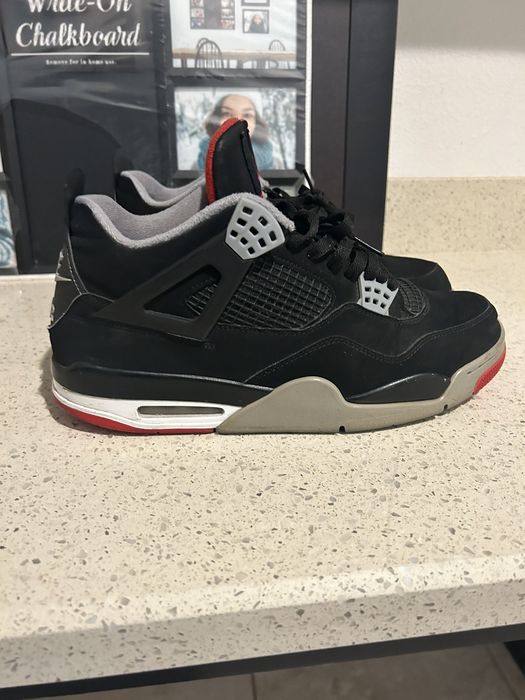 Nike Air jordan 4 retro bred 2019 | Grailed