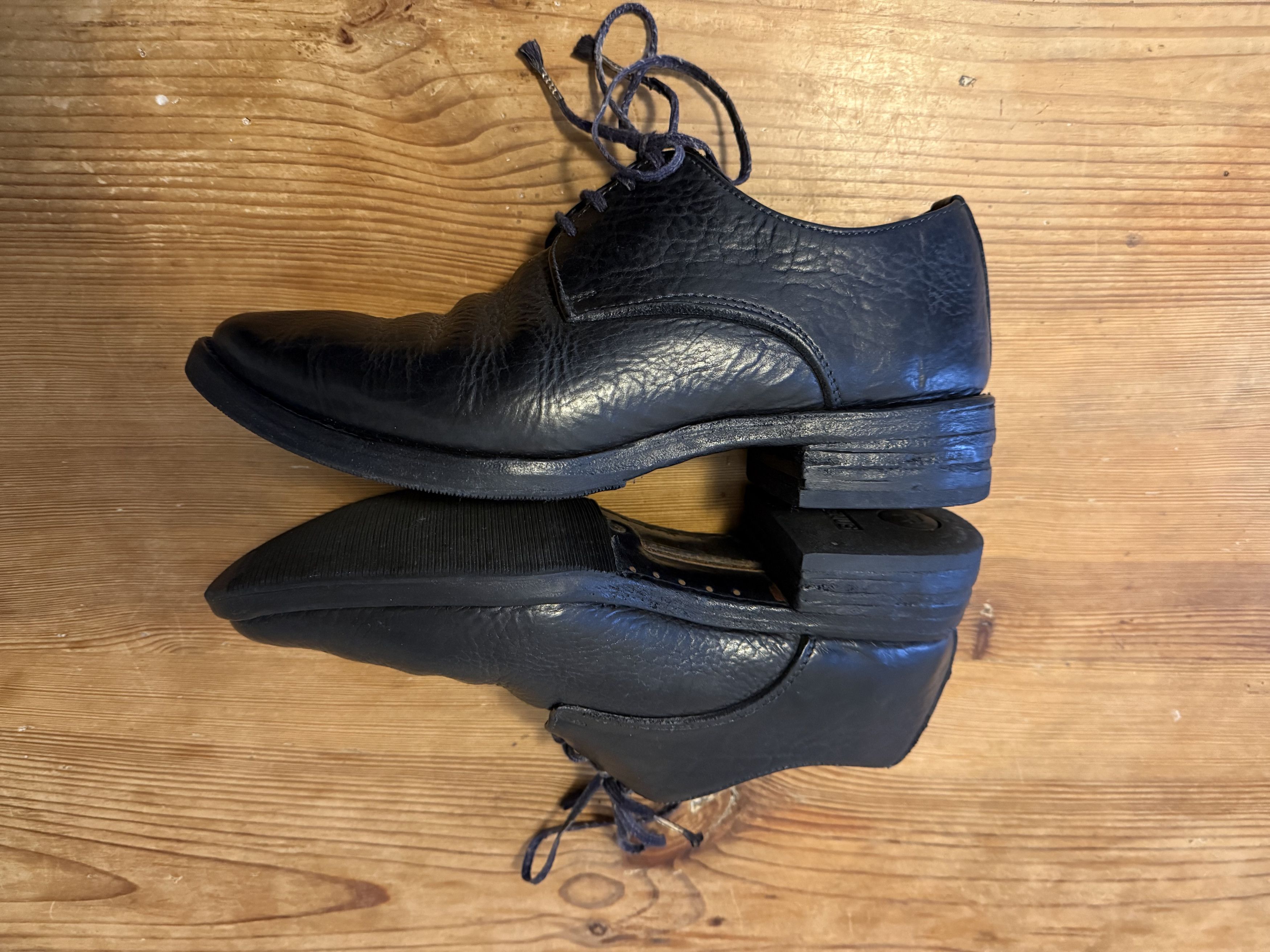 Carol Christian Poell CCP black shoes O. D. Lined 'Goodyear' Derbys Size US 9 / EU 42 - 8 Thumbnail