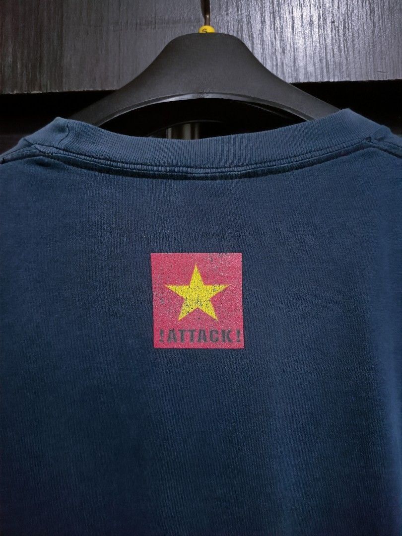 Japanese Brand Vintage Y2K WASHFIRST® “ATTACK!” Graphic Tee Size US M / EU 48-50 / 2 - 4 Thumbnail