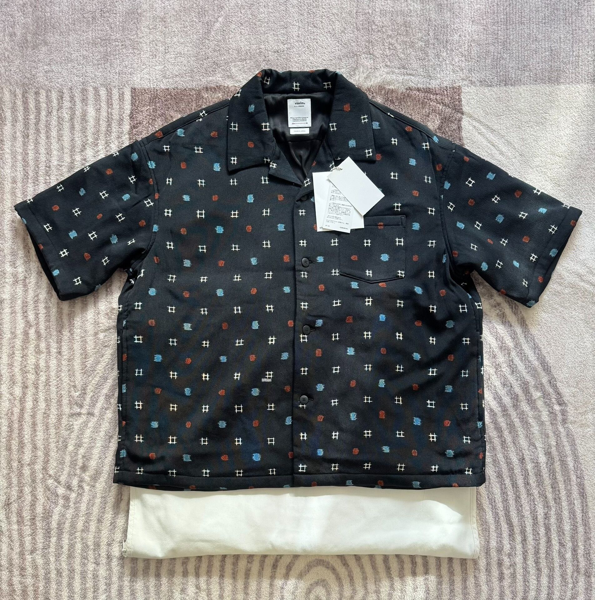 Visvim VISVIM 25SS WALLIS SHIRT S/S MAWATA SILK Size US M / EU 48-50 / 2 - 1 Thumbnail