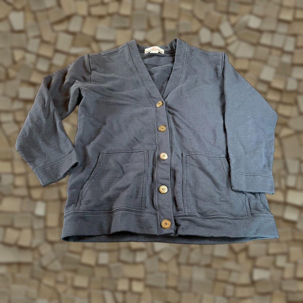Vintage ChinaWEAR Sweater Cardigan Women's Small Blue Long Sleeve Size S / US 4 / IT 40 - 1 Thumbnail