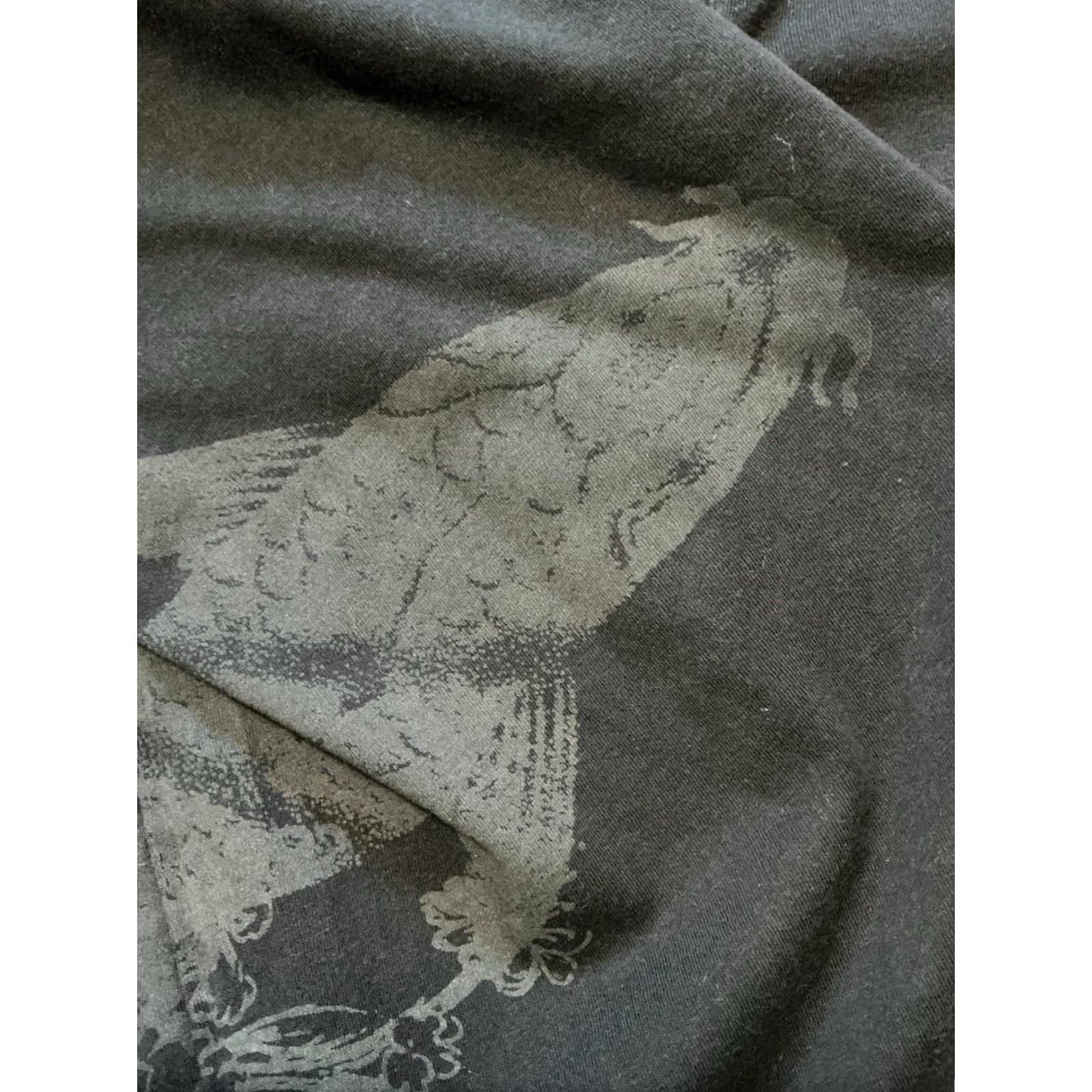 Vintage Civil Society Y2K For The People Koi Fish Skull Stud Cyber Grunge Polo Shirt XL Black Men Size US XL / EU 56 / 4 - 6 Thumbnail