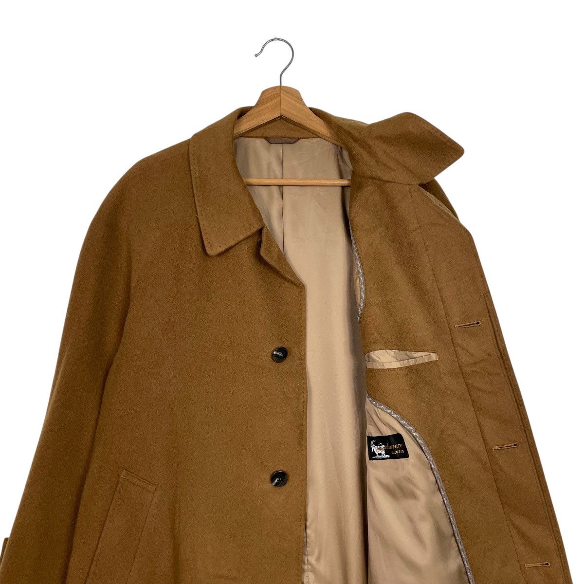 Japanese Brand Japanese Brand Brown Wool Cashmere Coat Size US M / EU 48-50 / 2 - 11 Thumbnail