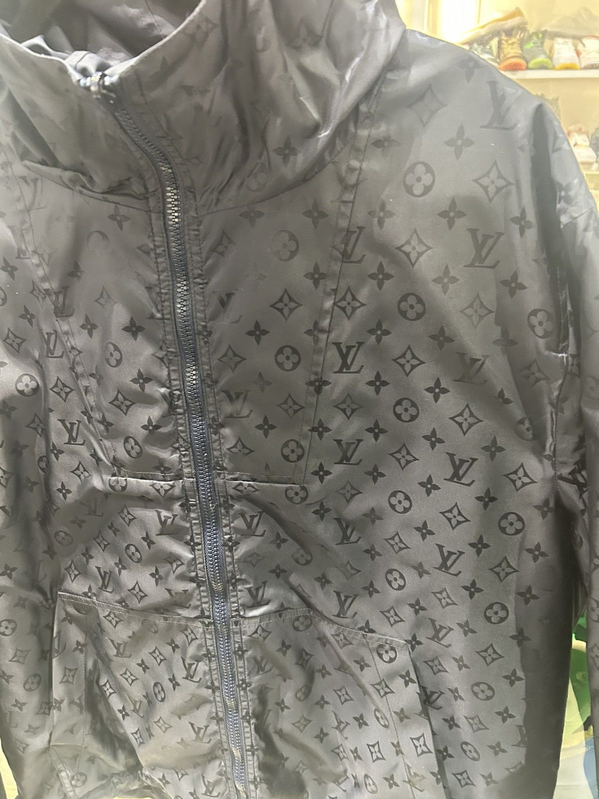 Louis Vuitton Louis vuitton monogram reversible windbreaker navy Size US XXL / EU 58 / 5 - 2 Thumbnail