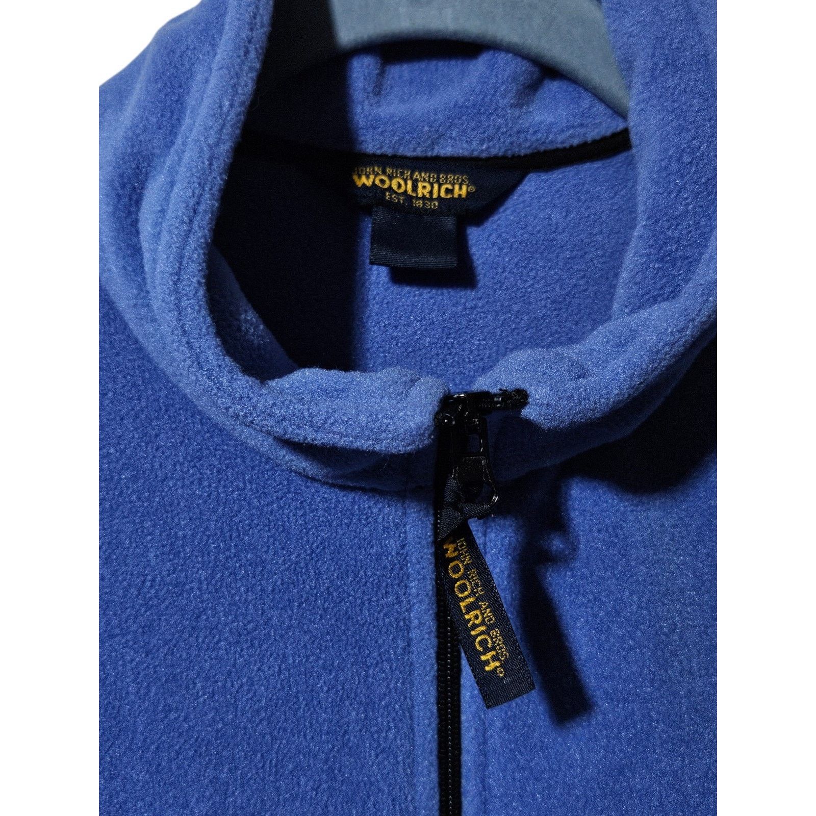 Woolrich Woolen Mills Woolrich Sky Blue Fleece Vest Full Zip Womens XL Zip Pockets Size XL / US 12-14 / IT 48-50 - 7 Thumbnail