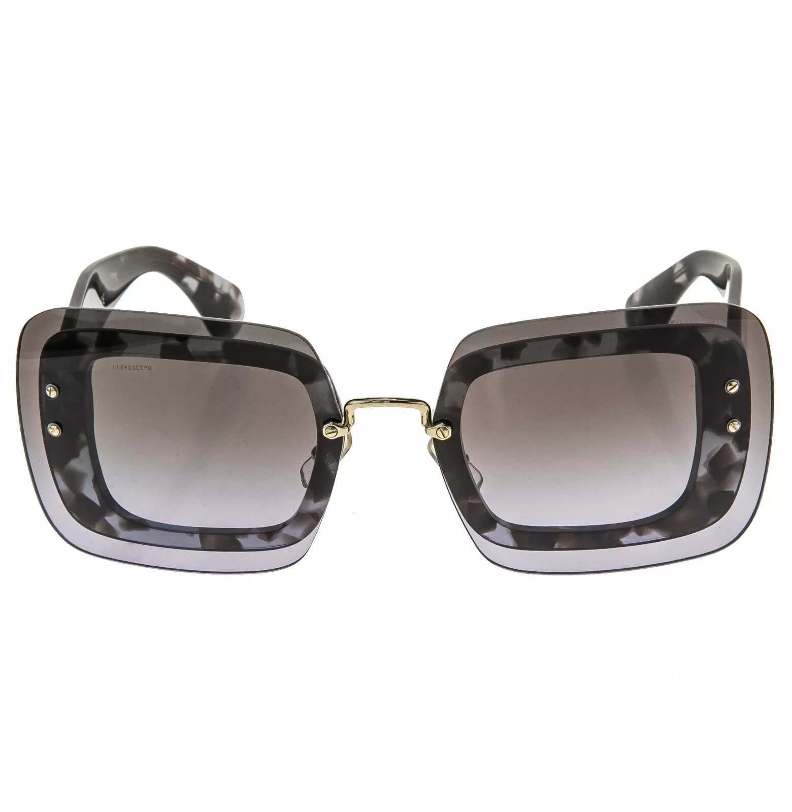 Miu Miu MIU MIU REVEAL MU02RS Lilac Brown Fashion Sunglasses 02R Size ONE SIZE - 5 Thumbnail