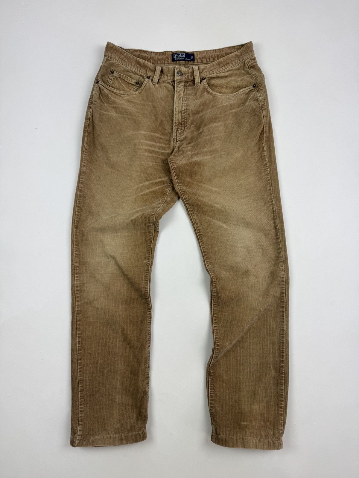 90’s Vintage Faded Polo Ralph Lauren Corduroy Casual Pants