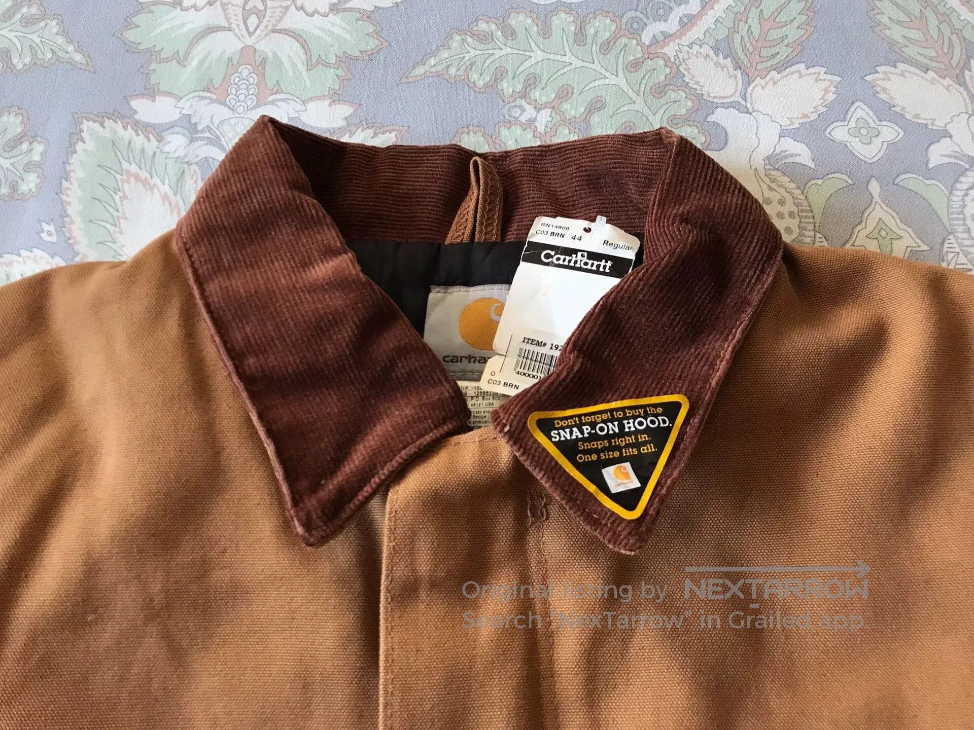 Carhartt Carhartt C03 Canvas Work Jacket. Size US S / EU 44-46 / 1 - 6 Thumbnail