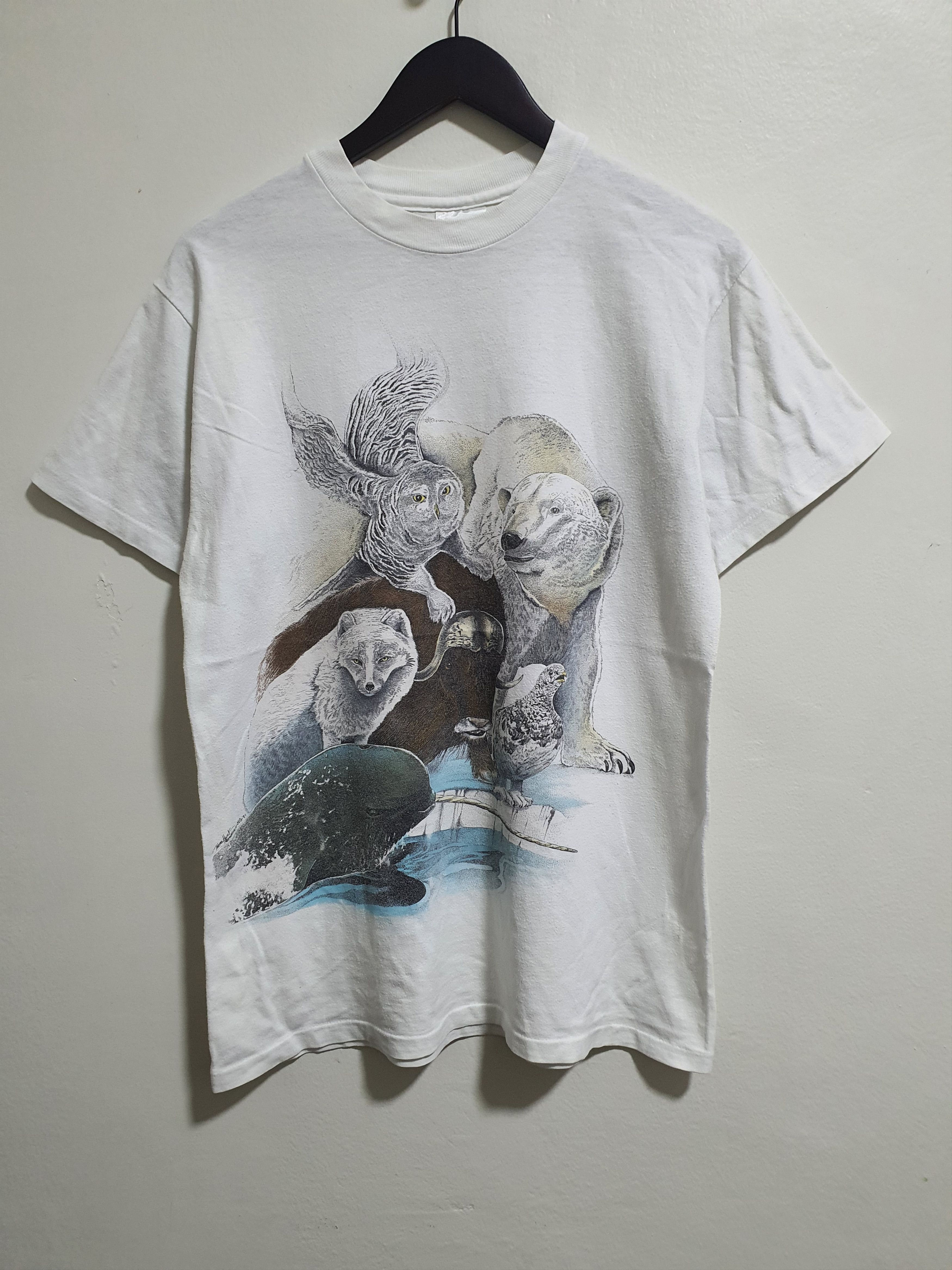 Hanes × Vintage VINTAGE HABITAT HANES BEEFY-T 20/28.5 T-SHIRT Size US M / EU 48-50 / 2 - 1 Thumbnail