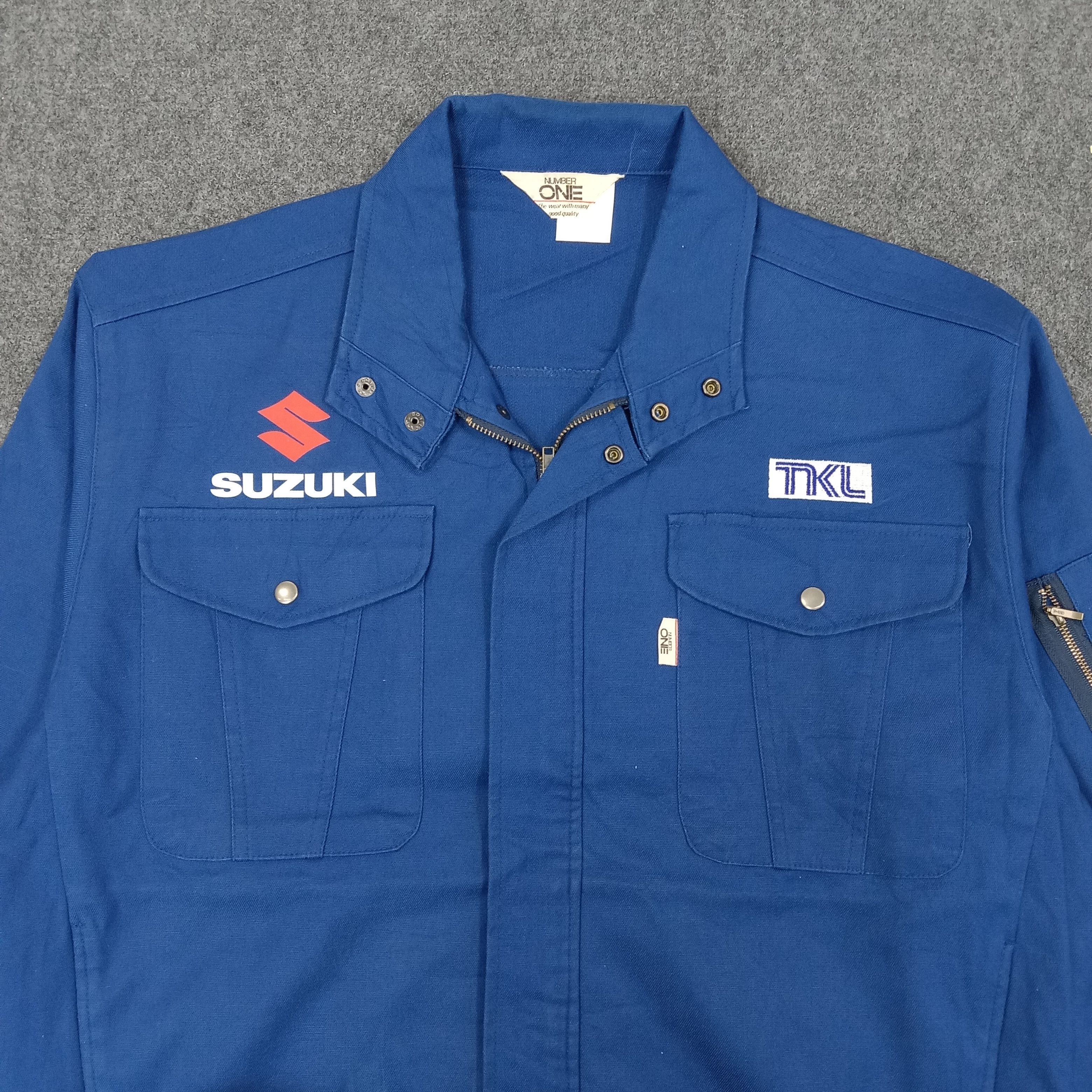 Japanese Brand × Vintage Suzuki Japanese Racing Motorsports Staff Jacket Size US L / EU 52-54 / 3 - 4 Thumbnail