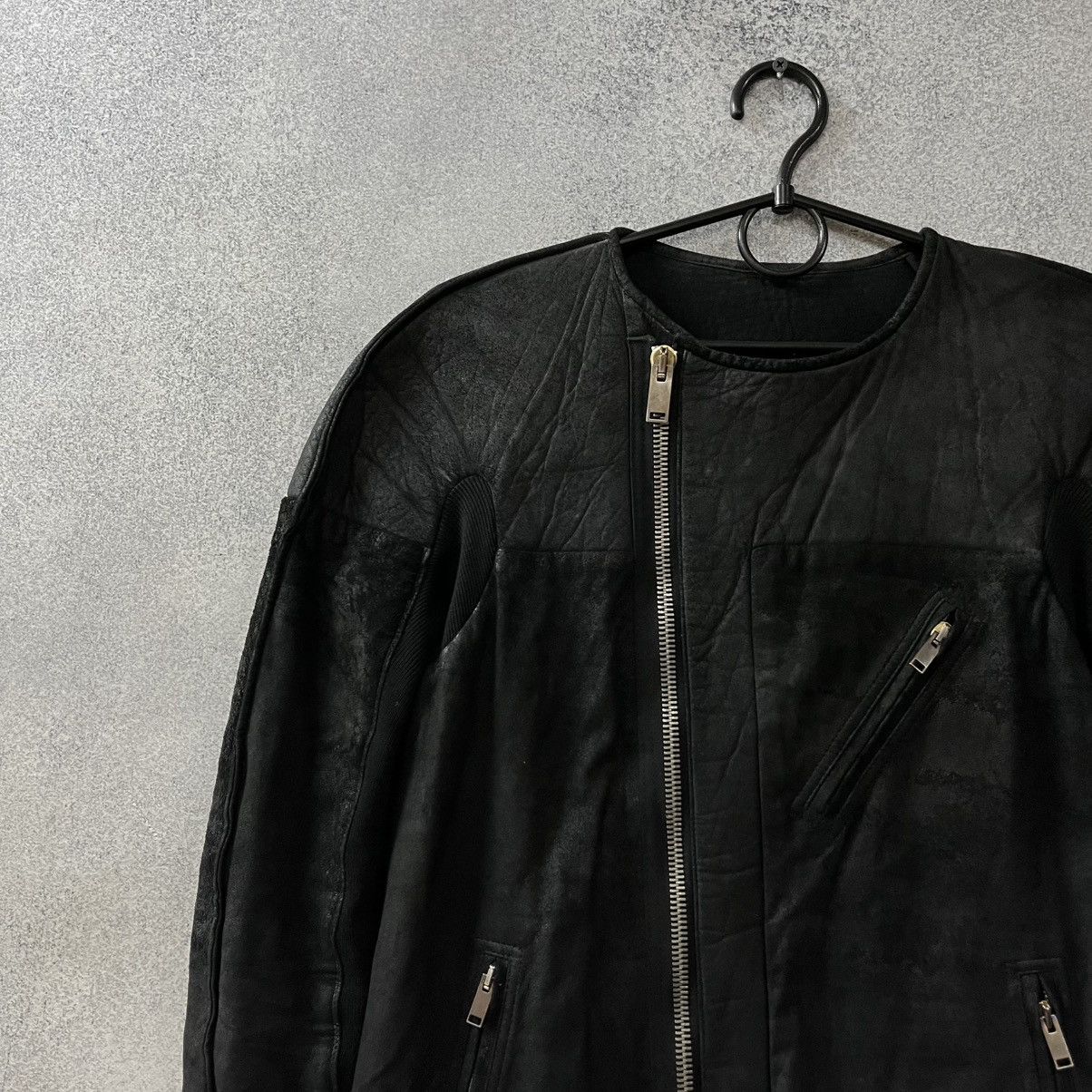 Rick Owens Rick Owens Suede Biker Jacket Black Size US S / EU 44-46 / 1 - 3 Thumbnail
