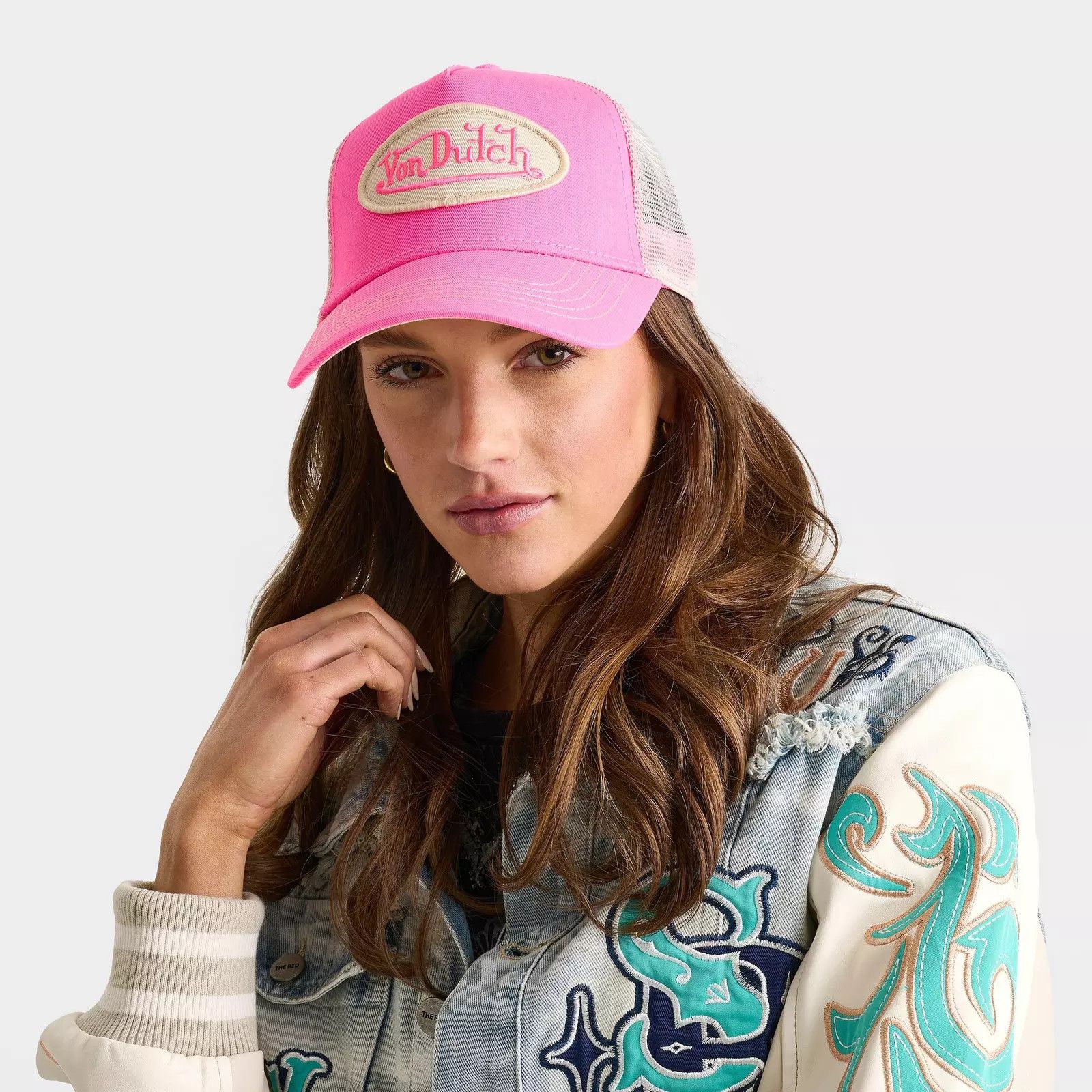 Von Dutch Von Dutch Staple Trucker Hat Size ONE SIZE - 7 Thumbnail