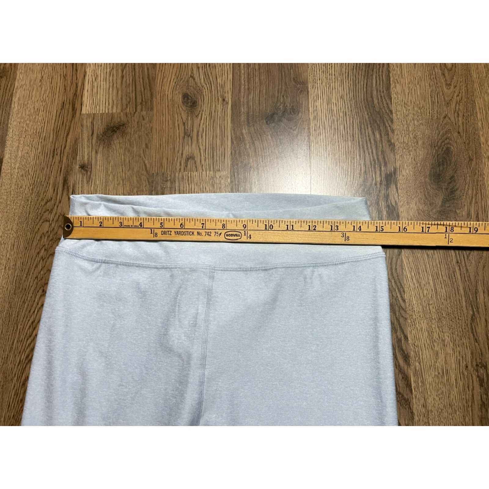 Old Navy Old Navy Leggings Women Large Blue Go Dry Cloud+ Pull On Casual Inseam 25 in Size 36" / US 14 / IT 50 - 3 Thumbnail