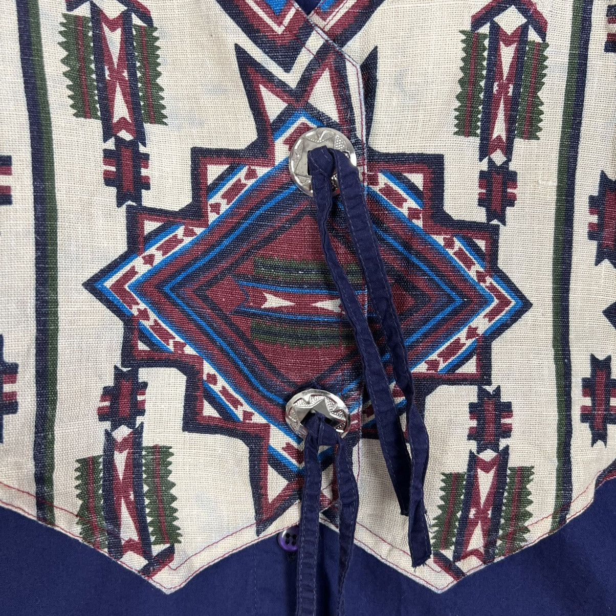 Vintage Vintage Aztec Navajo Western Button Up Shirt Size US M / EU 48-50 / 2 - 6 Thumbnail