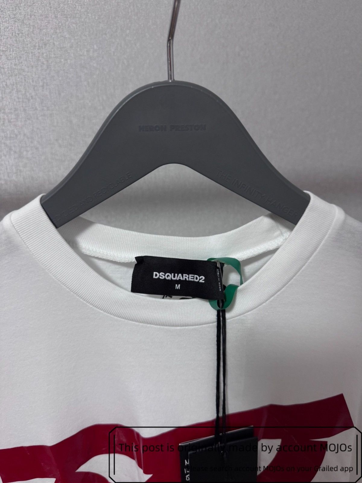 Dsquared2 Sz M Dsquared2 Love 爱 Logo Tee mojos1157 Size US M / EU 48-50 / 2 - 3 Thumbnail