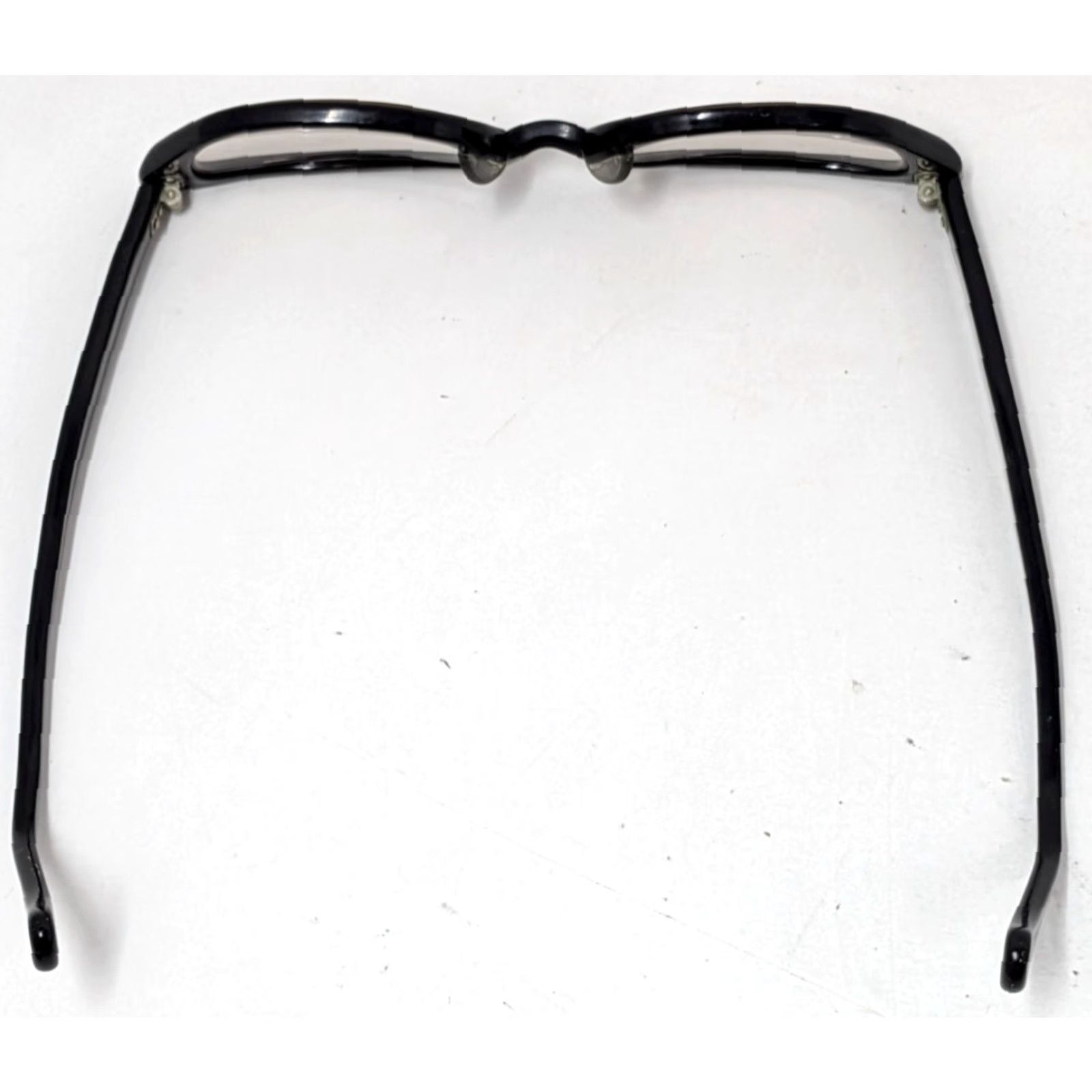 MCM VINTAGE ZWC Cat Eye Eyeglasses 5 1/2 Brown Black Plastic Glasses with Case Womens 1950s MCM Size ONE SIZE - 7 Thumbnail