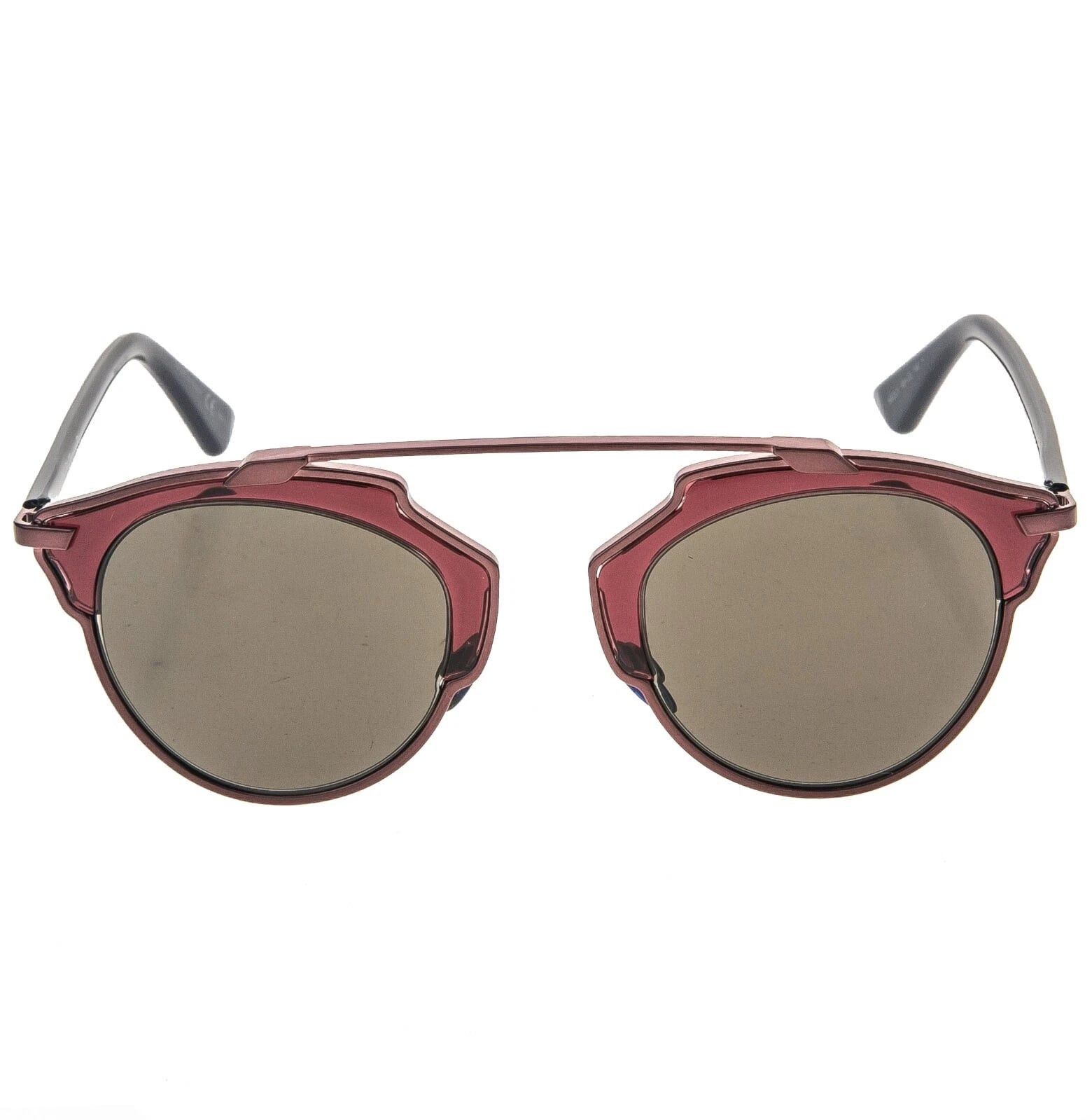 Christian Dior Monsieur CHRISTIAN DIOR SO REAL Burgundy Blue Metal DIORSOREAL SOREAL Size ONE SIZE - 5 Thumbnail