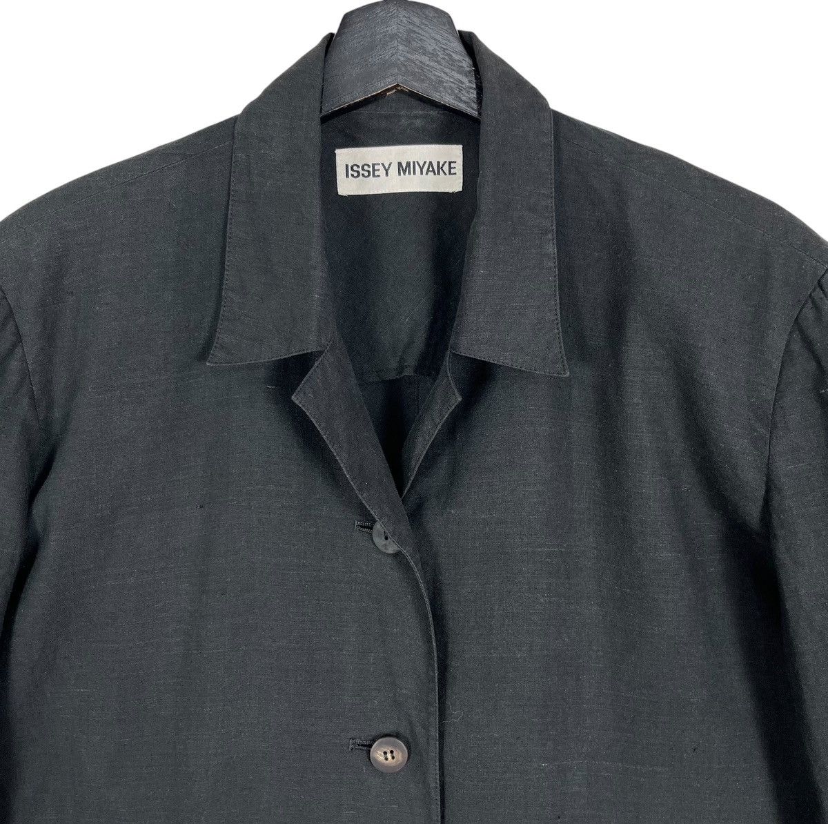 Designer × Issey Miyake × Pleats Please Issey Miyake Vintage Issey Miyake Button Up Light Jacket Size M / US 6-8 / IT 42-44 - 2 Thumbnail