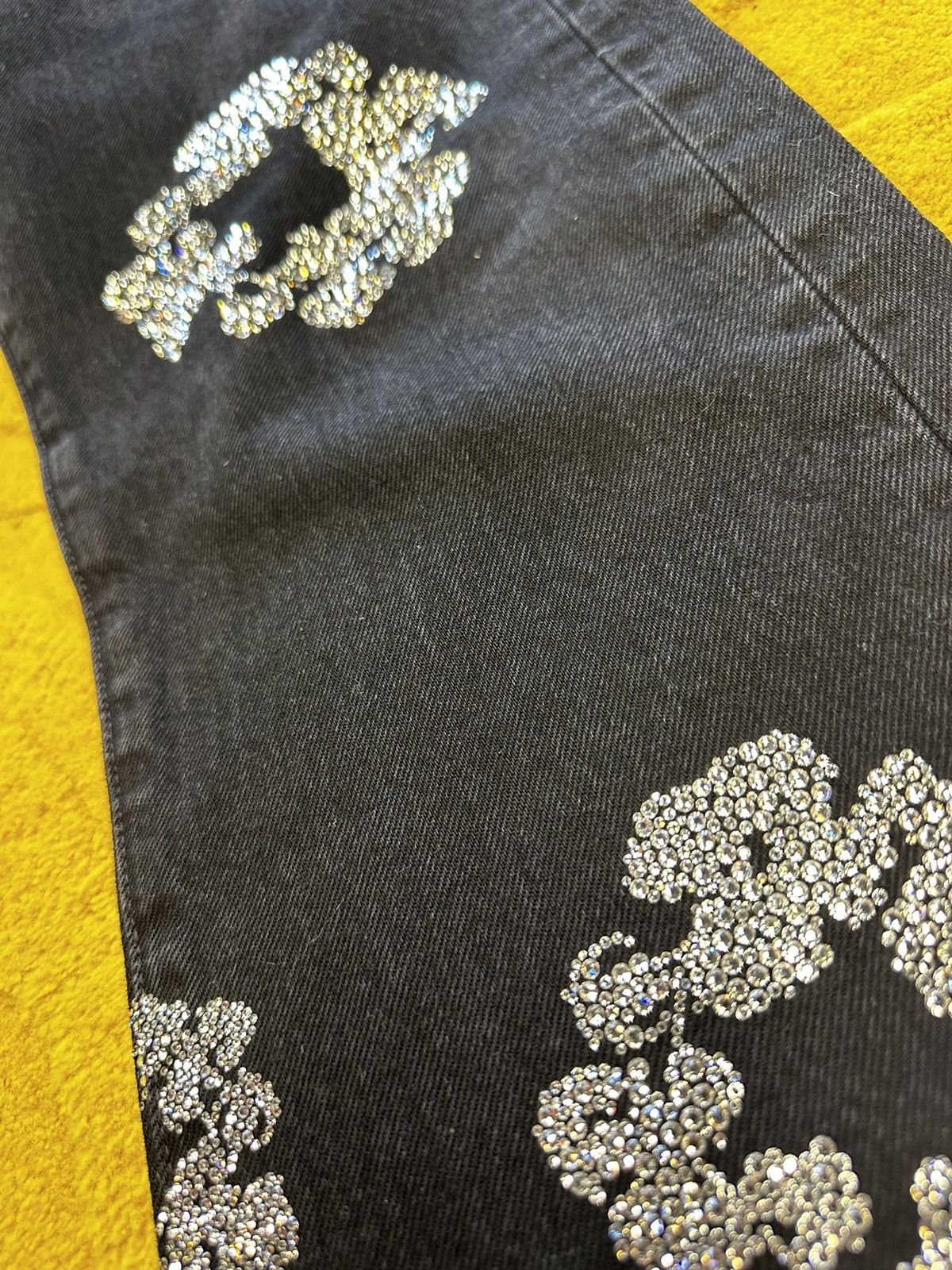 DENIM TEARS Denim Tears Levi’s Cotton Wreath Swarovski 501 Jeans Size US 32 / EU 48 - 3 Thumbnail