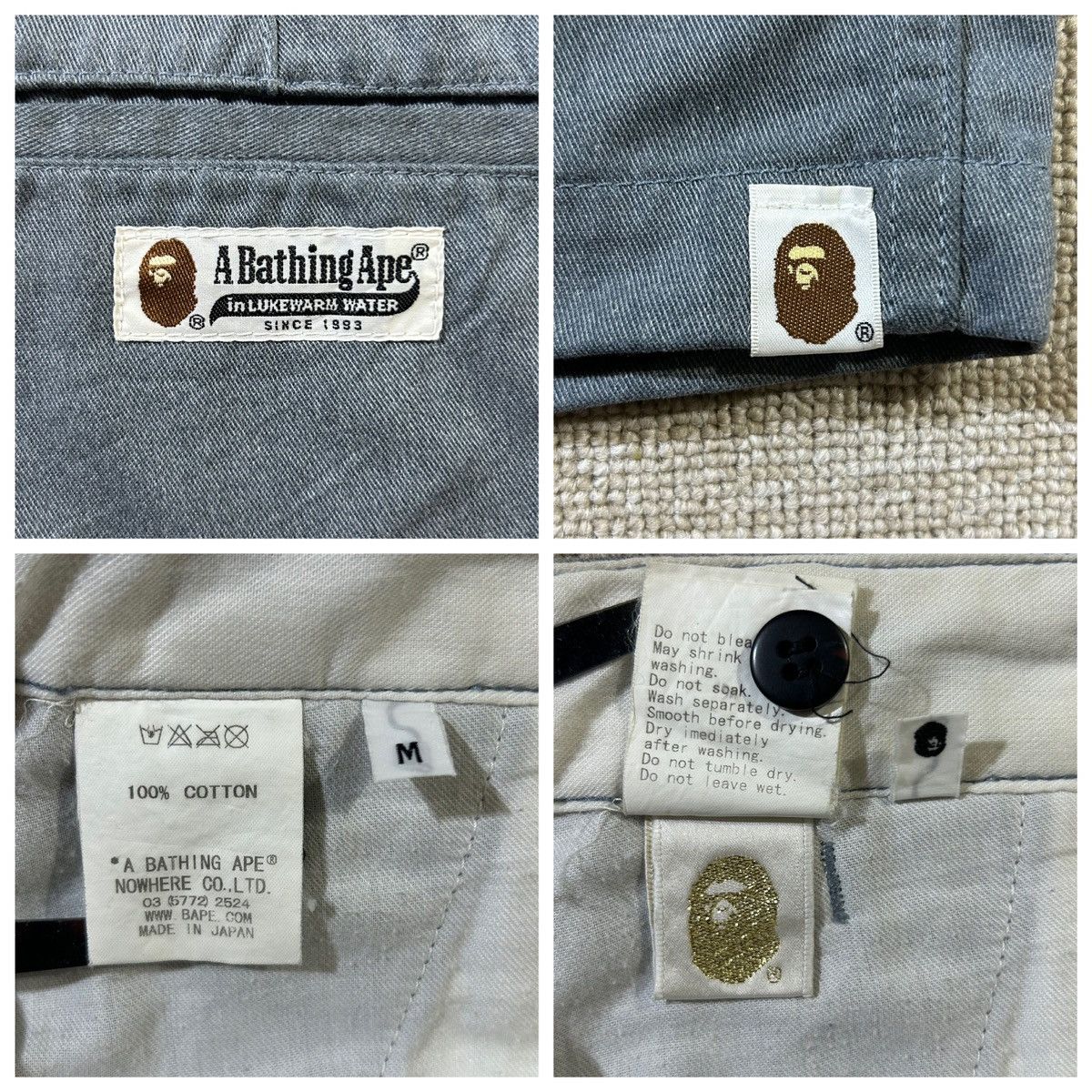 Bape Bape Shorts Size US 31 - 5 Thumbnail