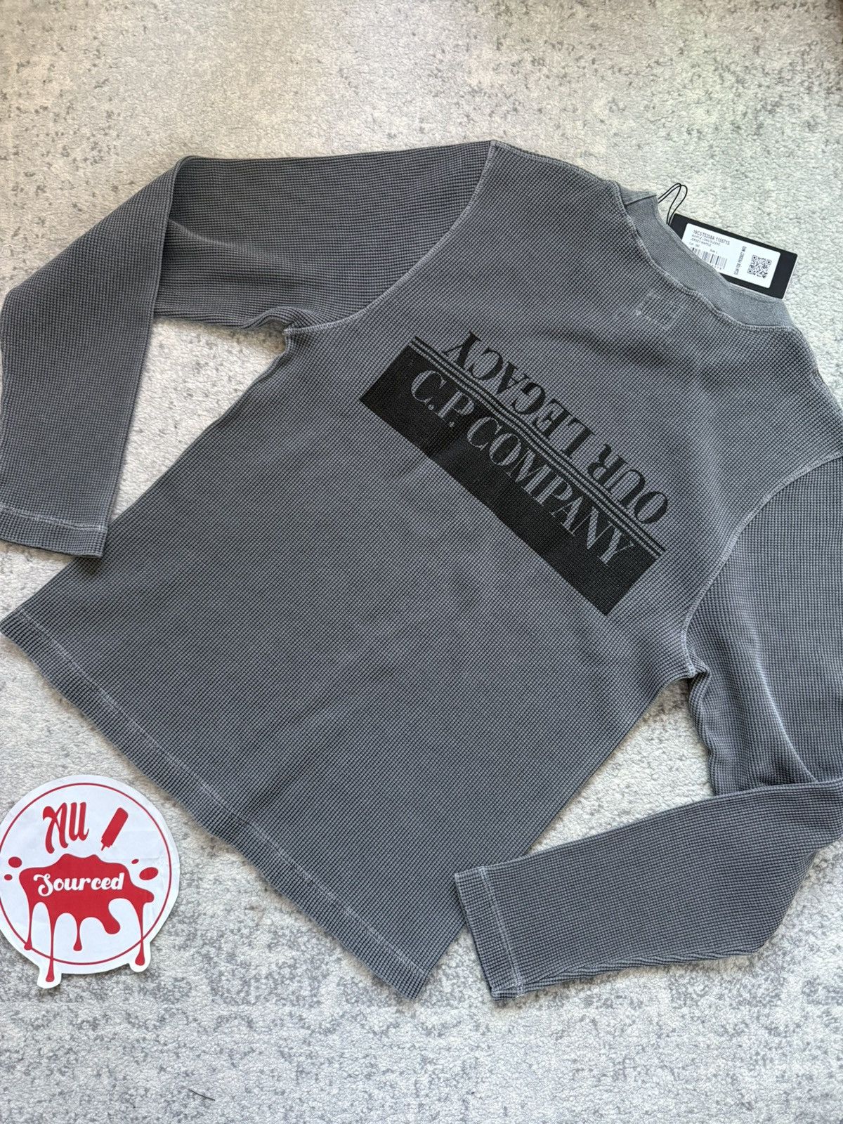 Our Legacy Our Legacy x CP Company Waffle Long Sleeve Shirt Size US L / EU 52-54 / 3 - 3 Thumbnail