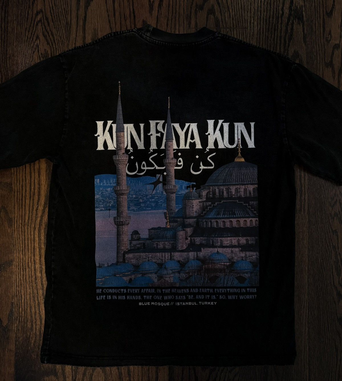 Vintage Blue Mosque Streetwear shirt Size US S / EU 44-46 / 1 - 2 Thumbnail