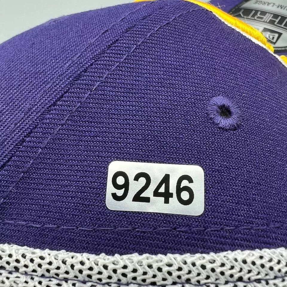 New Era LSU Tigers Trucker Hat Men M-L Stretch Fitted Cap New Size ONE SIZE - 8 Thumbnail