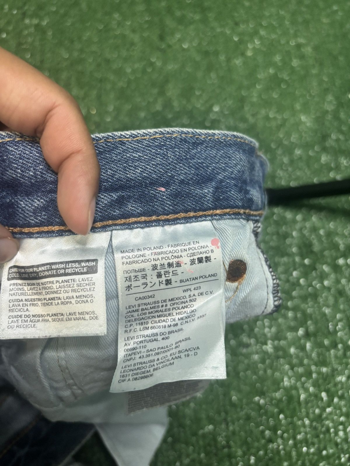 Sp5der Sp5der Aop Vintage 501 Denim Pink Web Size US 30 / EU 46 - 6 Thumbnail
