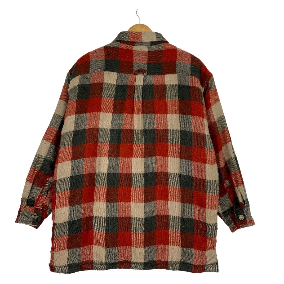 Japanese Brand Vintage Uniqlo Nova Check Sherpa Lining Jacket Size US L / EU 52-54 / 3 - 11 Thumbnail