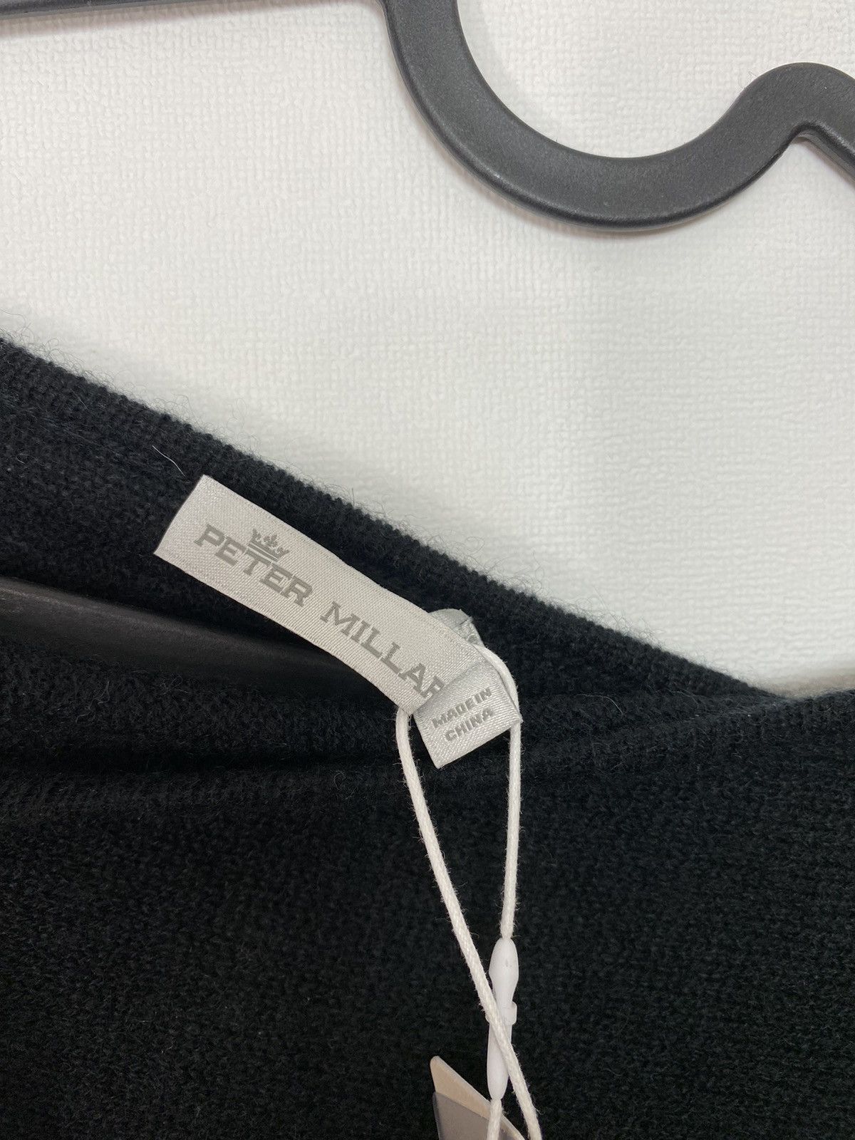 Peter Millar Peter Millar Women's Navy Cashmere Poncho Size ONE SIZE - 5 Thumbnail