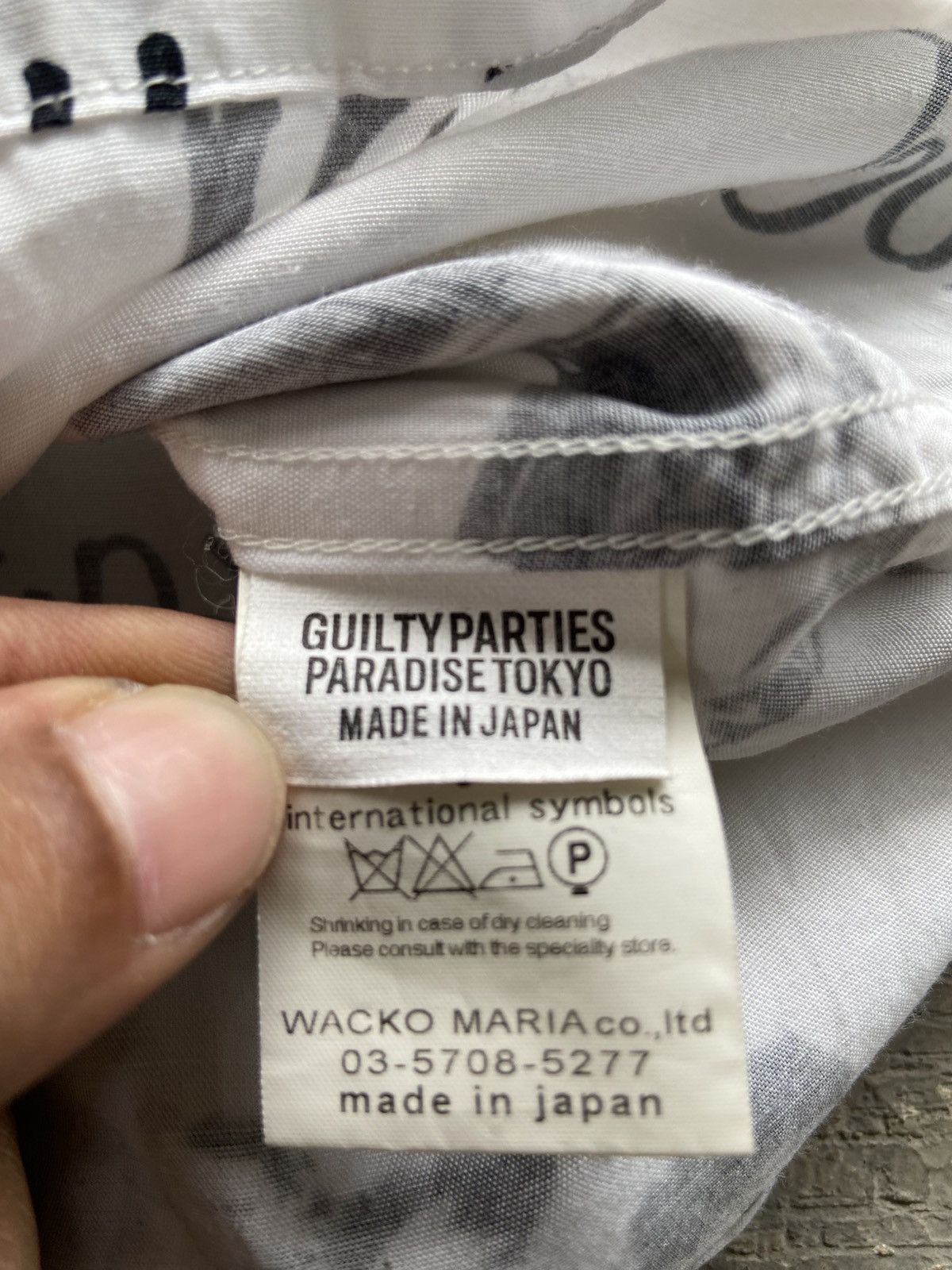 Wacko Maria SS19 Wacko Maria - The Guilty Parties Rockabilly Aloha Shirt Size US S / EU 44-46 / 1 - 5 Thumbnail