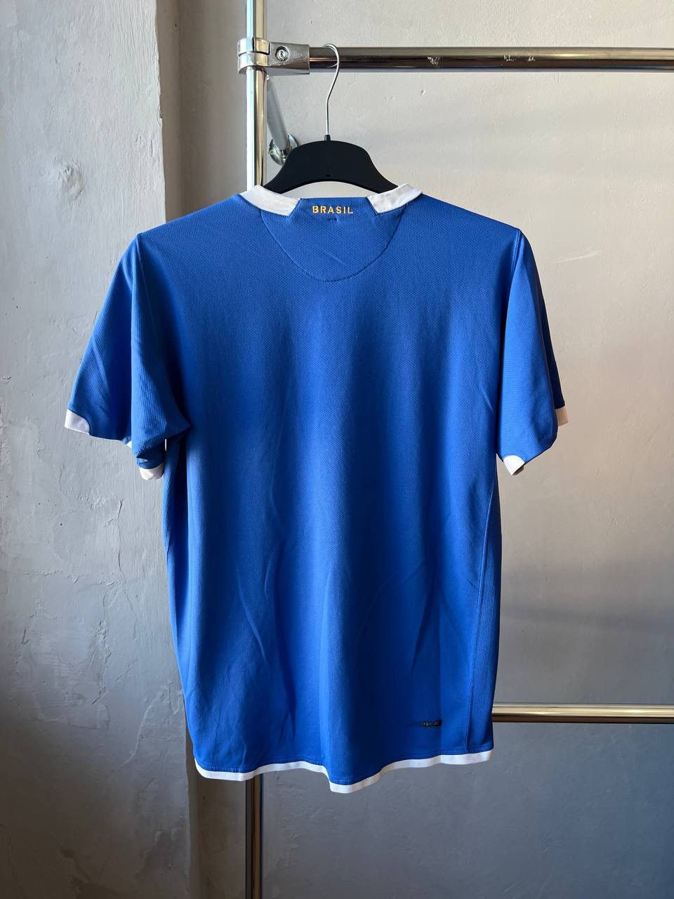 Nike 2006/08 BRAZIL RARE AWAY SOCCER JERSEY FOOTBALL SHIRT NIKE M Size US M / EU 48-50 / 2 - 14 Thumbnail