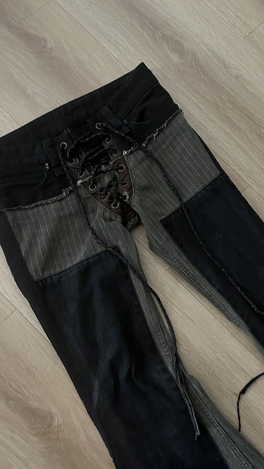 If Six Was Nine ifsixwasnine tuxedo bell bottom Size US 31 - 2 Thumbnail