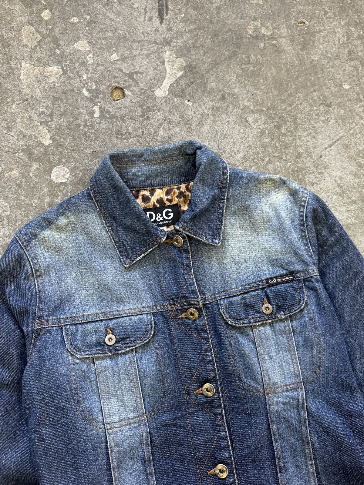 Dolce & Gabbana Vintage Dolce & Gabbana Denim Jacket Size M / US 6-8 / IT 42-44 - 2 Thumbnail