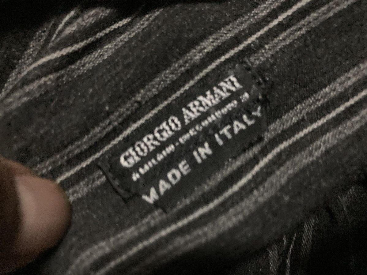 Giorgio Armani Giorgio Amani Shirt Bottom Up Long Sleeve Size US XL / EU 56 / 4 - 4 Thumbnail