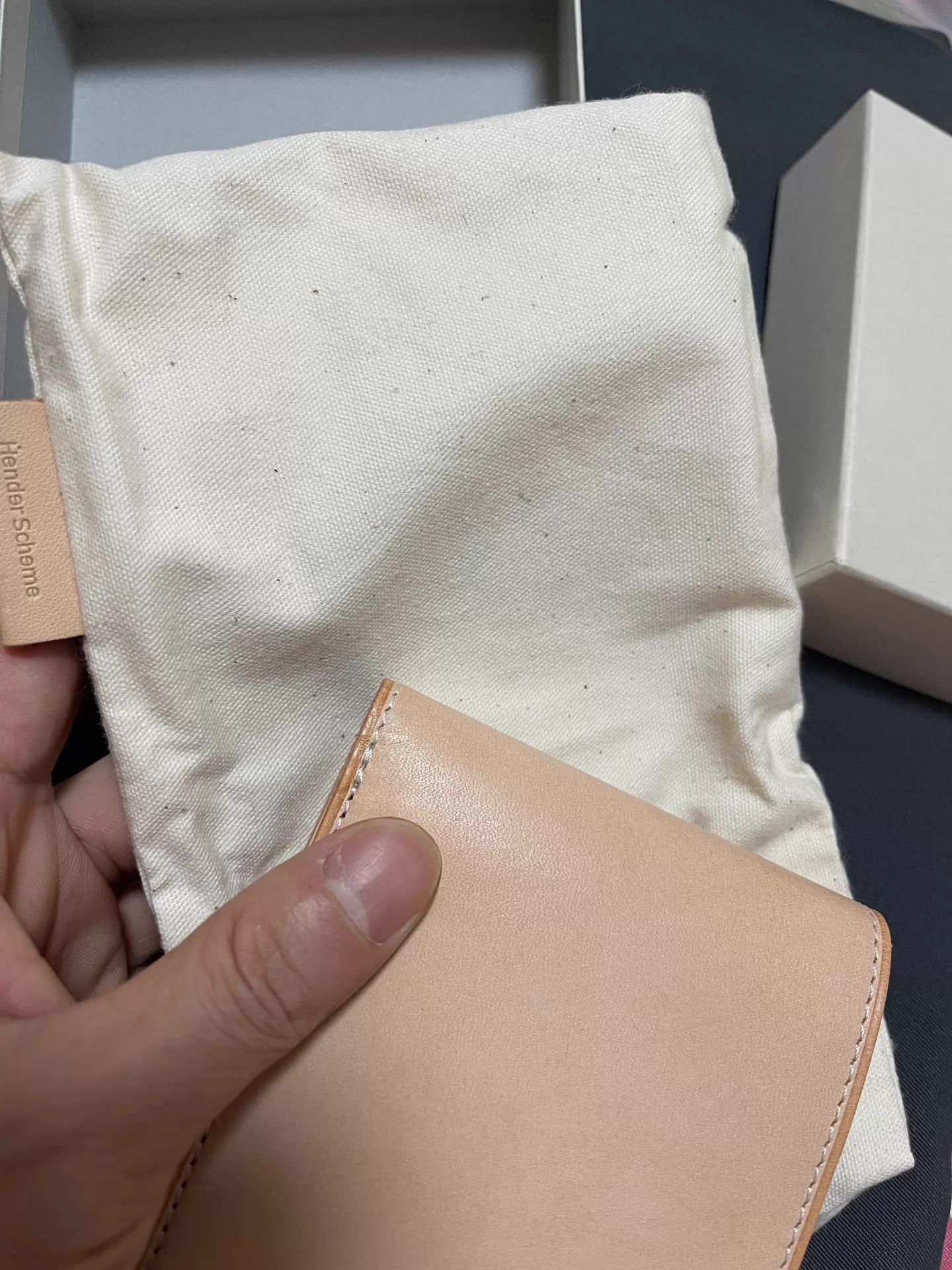 Hender Scheme Hender Scheme Jap Cowhide Passport Case BNWT Patina Size ONE SIZE - 5 Thumbnail