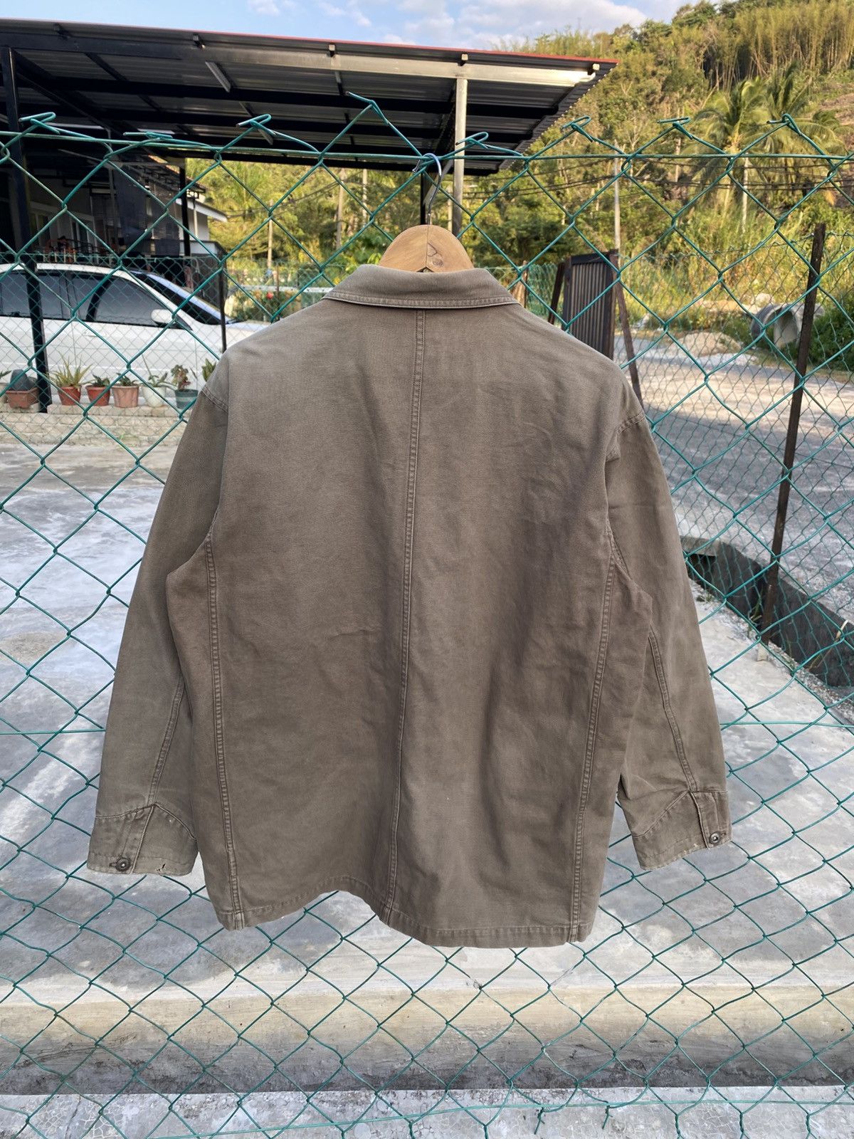 Columbia Distressed Columbia sun faded chore jacket Size US L / EU 52-54 / 3 - 2 Thumbnail