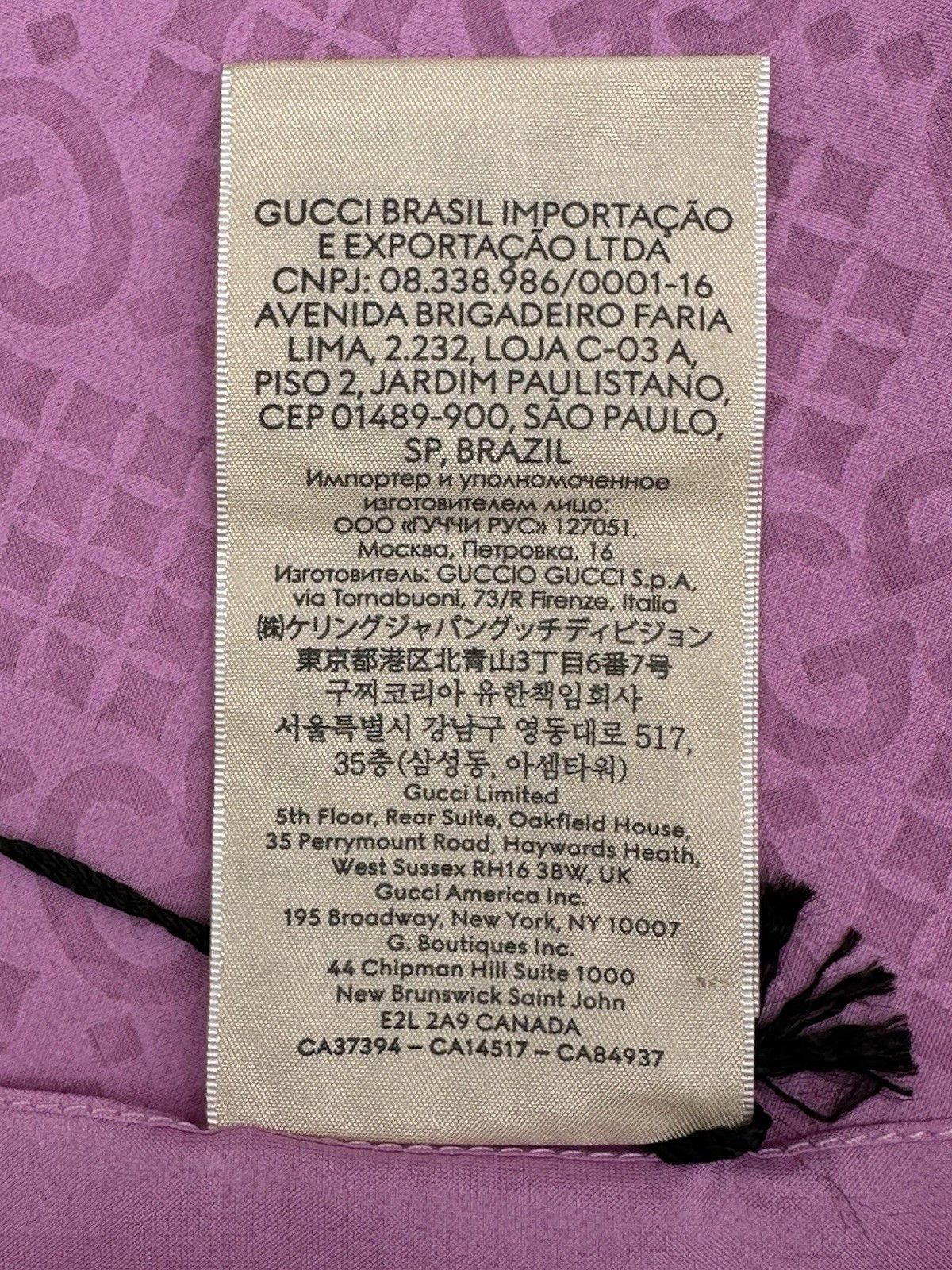 Gucci New Gucci Scarves 120x180cm Silk / Cotton Size ONE SIZE - 15 Thumbnail
