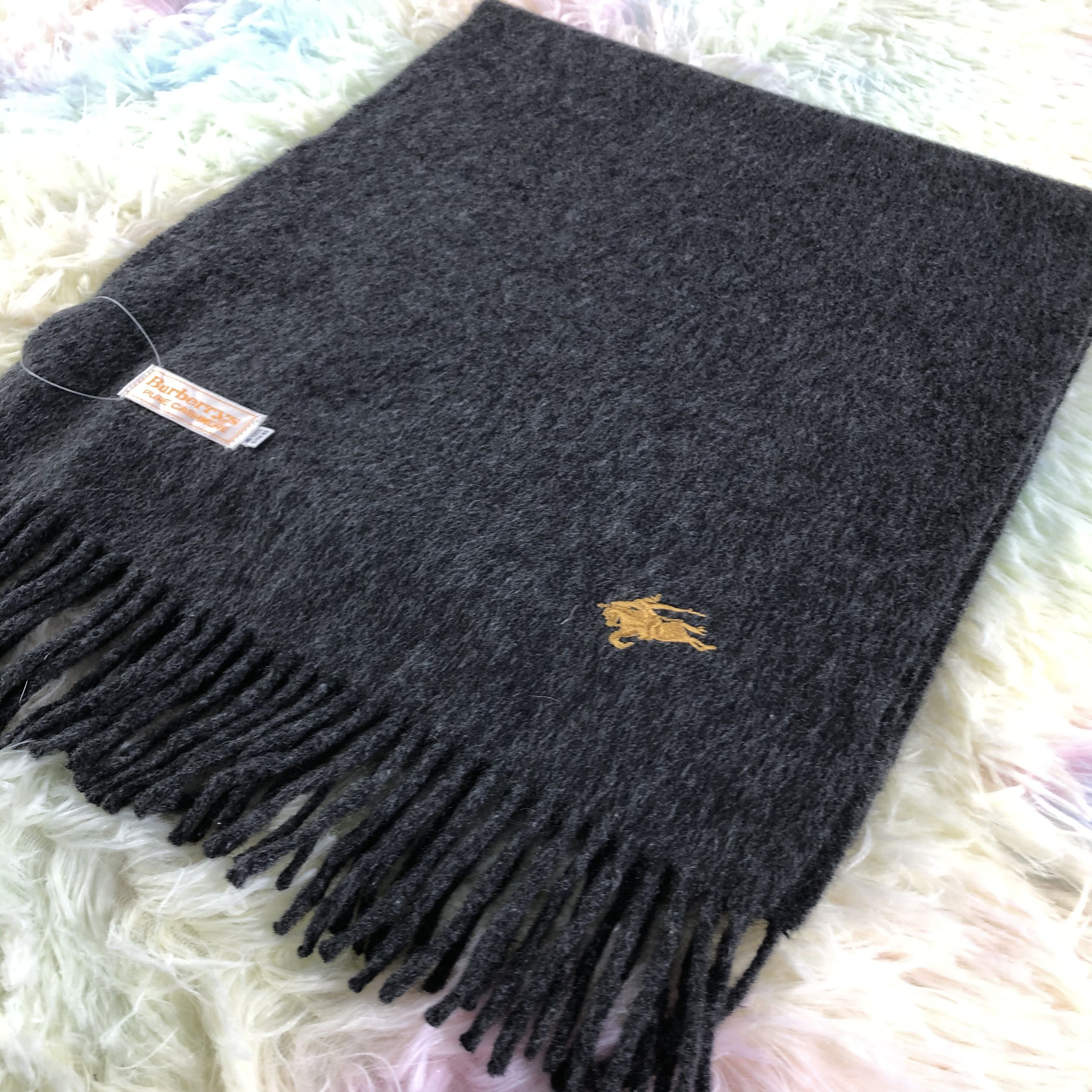 Burberry × Vintage Burberry Scarf / Muffler / Neckwear - KM177 Size ONE SIZE - 3 Thumbnail
