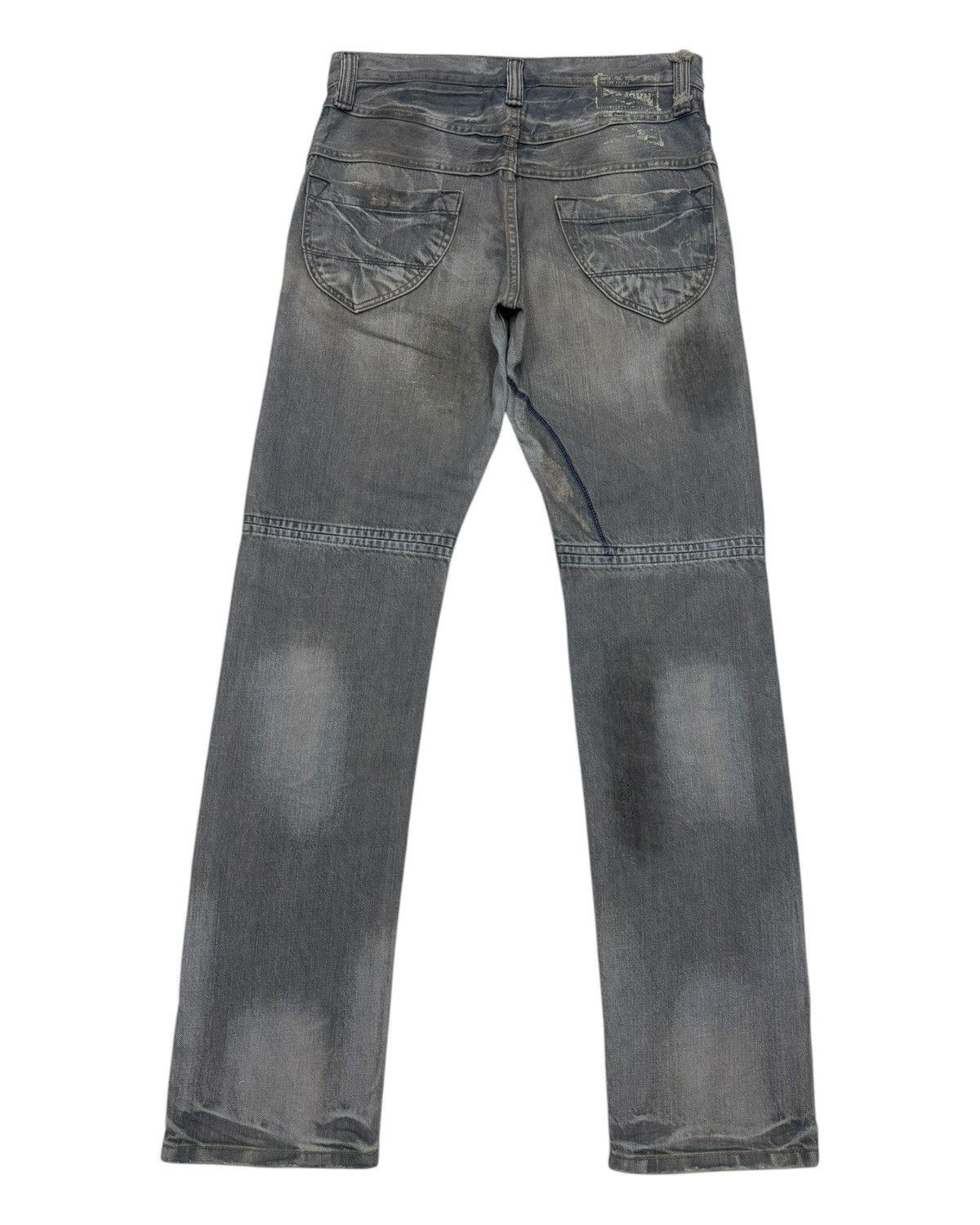 Hysteric Glamour × If Six Was Nine × Kapital RARE VINTAGE JAPANESE DENIM BIG JOHN FADED GREY JEANS Size US 32 / EU 48 - 11 Thumbnail