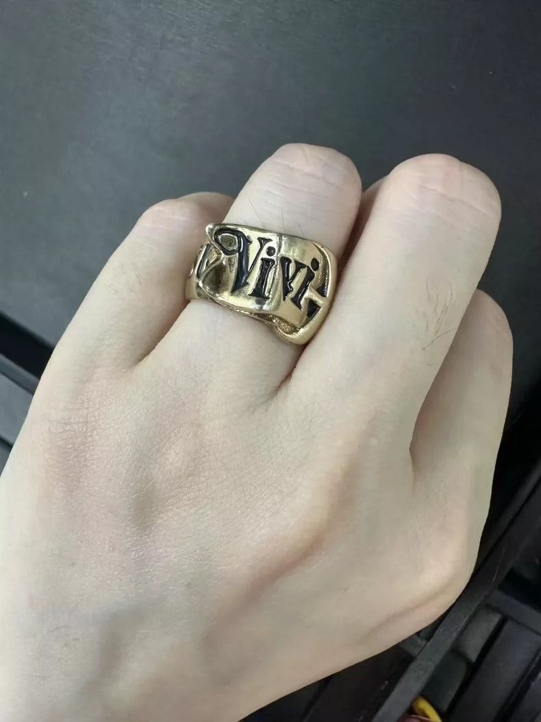 Vivienne Westwood Vivienne Westwood Gold Saturn Ring - dmc Size ONE SIZE - 1 Thumbnail