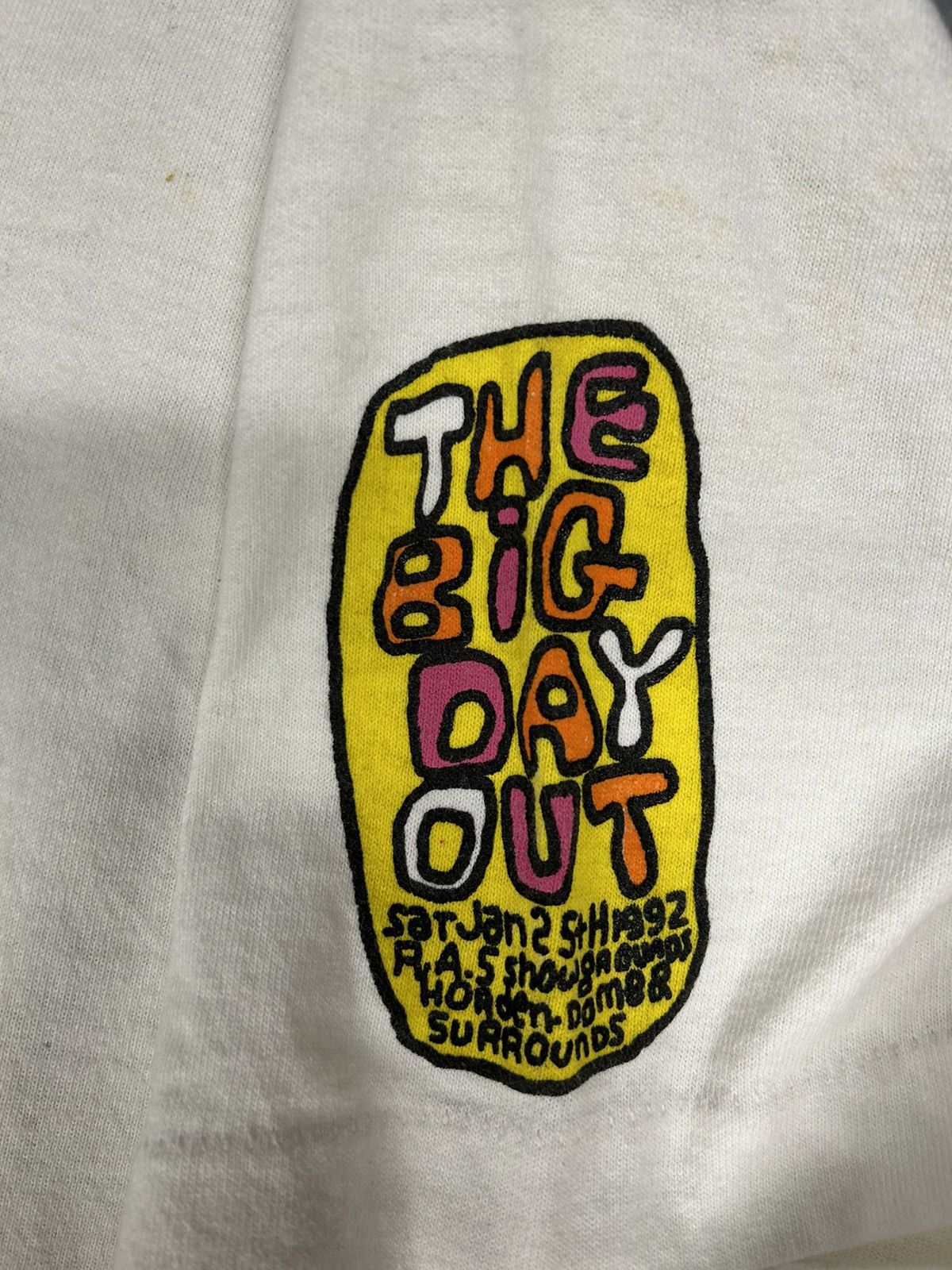 Band Tees × Nirvana × Vintage Vintage 1992 The Big Day Out Festival Band Tee Shirt Nirvana Size US XL / EU 56 / 4 - 4 Thumbnail