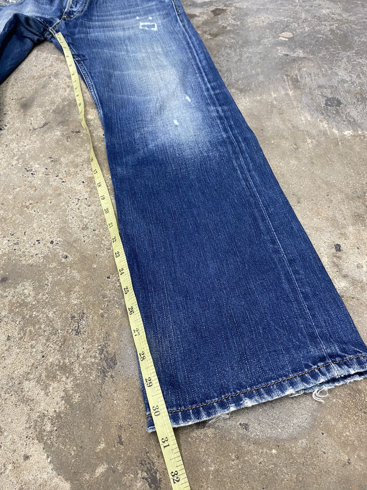 Diesel × Japanese Brand × Vintage Diesel industries blue jeans wash Size US 32 / EU 48 - 19 Thumbnail