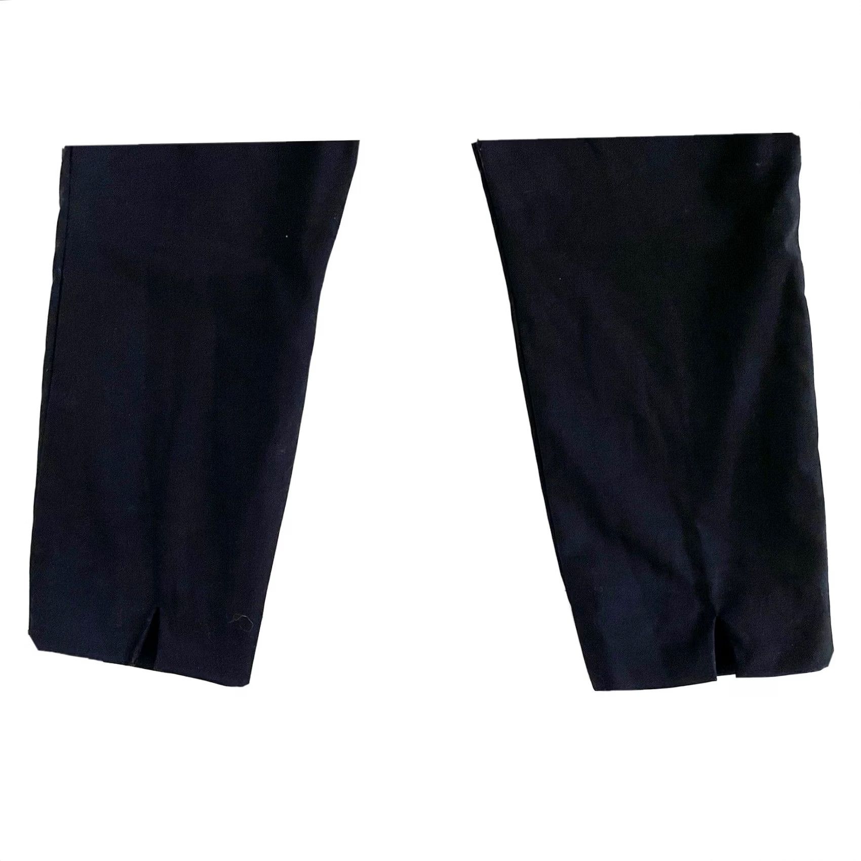 Vintage Tahari Women's Dress Pants Black Ankle Cropped Cotton Blend Size 6 Size 28" / US 6 / IT 42 - 5 Thumbnail